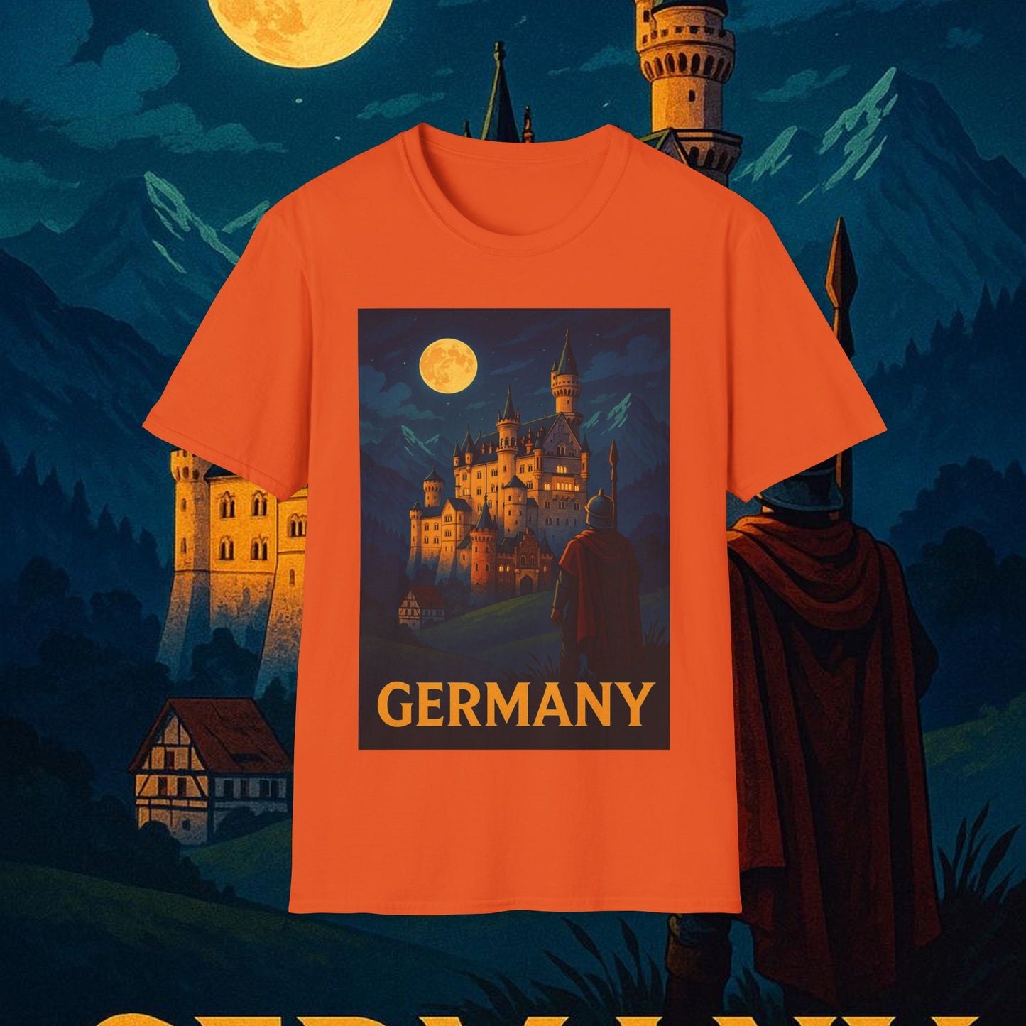 "Camiseta Alemania: Fortaleza, Historia y Tradición 🎖️🏰🍺
