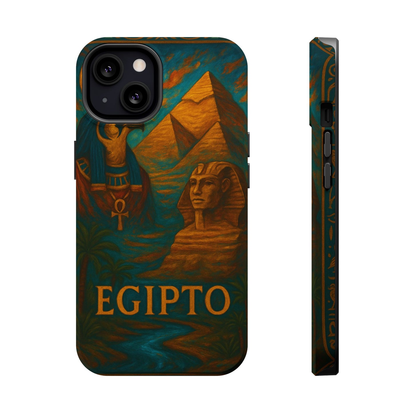 "Funda Magnética Reforzada Egipto Misterio Dorado del Nilo 🏺🌅🐫