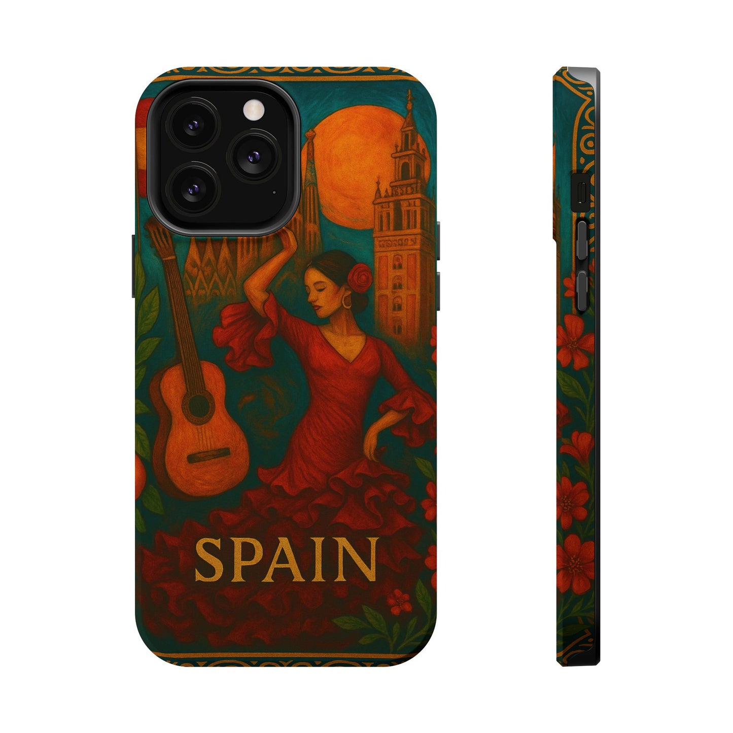"Funda Magnética Reforzada Magnética Reforzada España: Pasión, Arte y Sabores que Enamoran 🎨💃🍷"