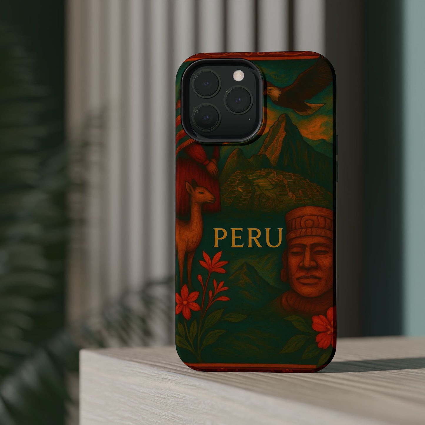 "Funda Magnética Reforzada Perú: Misticismo, Historia y Maravillas Eternas 🏔️🦙🛕"