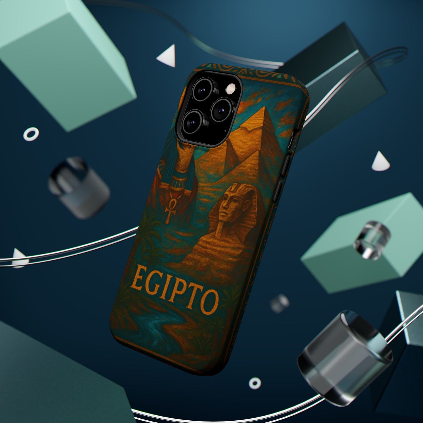 "Funda Magnética Reforzada Egipto Misterio Dorado del Nilo 🏺🌅🐫