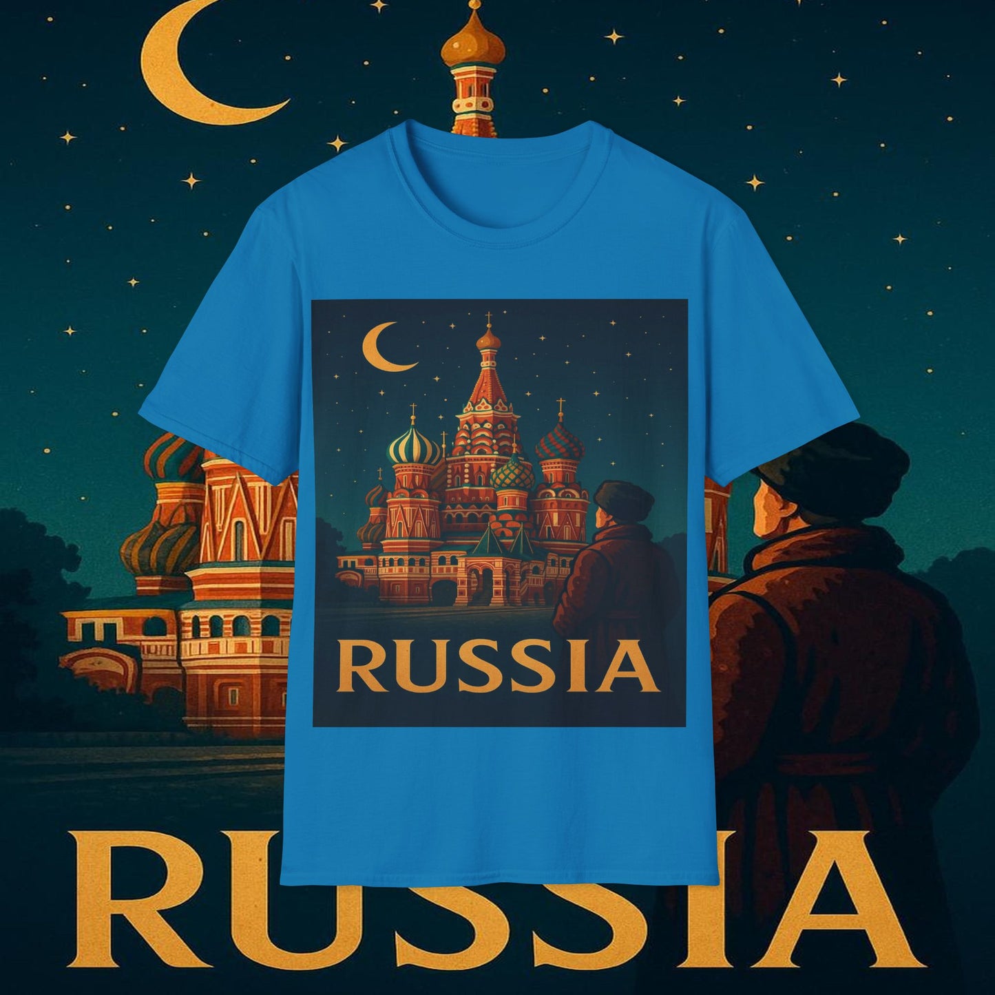 "Camiseta Rusia ❄️ – Tierra de historia, misterio y grandeza"