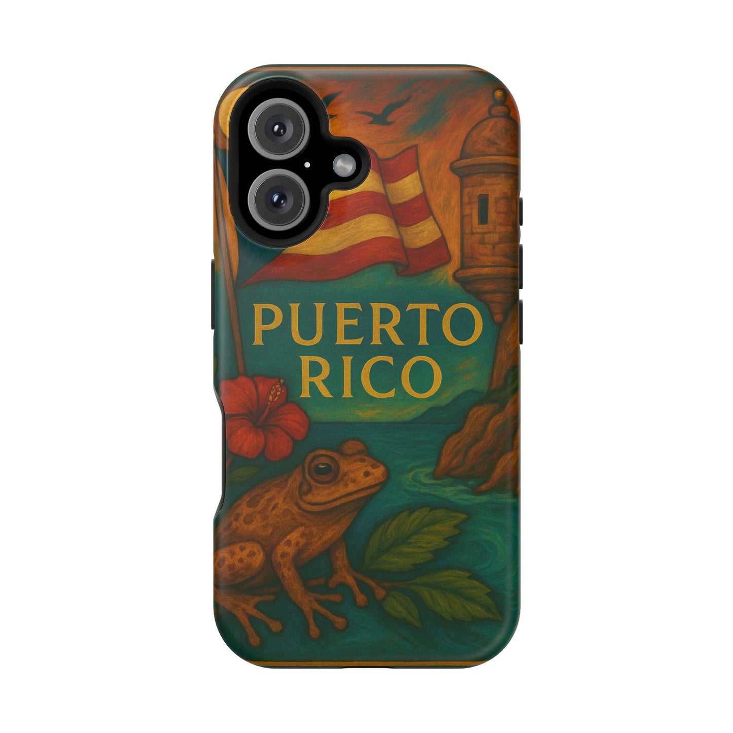 "Reinforced Magnetic Case Puerto Rico – Caribbean rhythm, soul, and color"