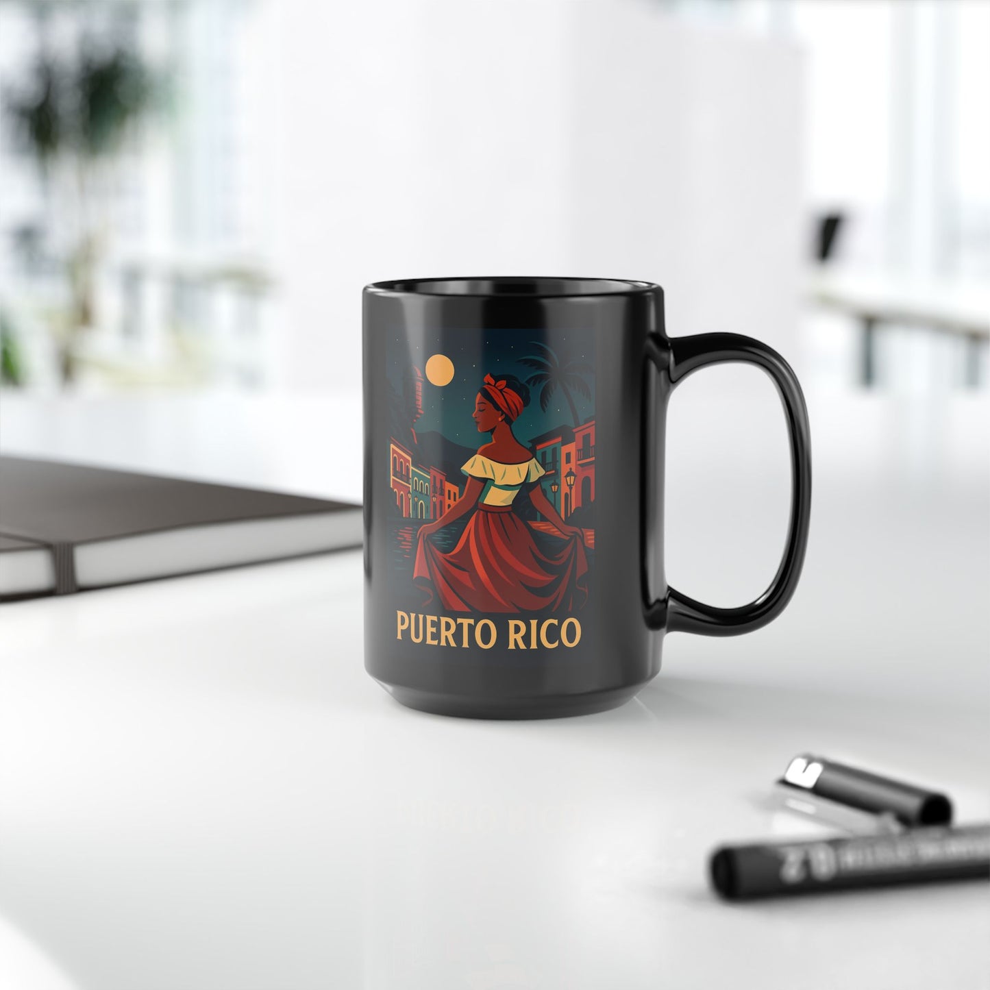 "Taza Puerto Rico – Ritmo, alma y color caribeño"