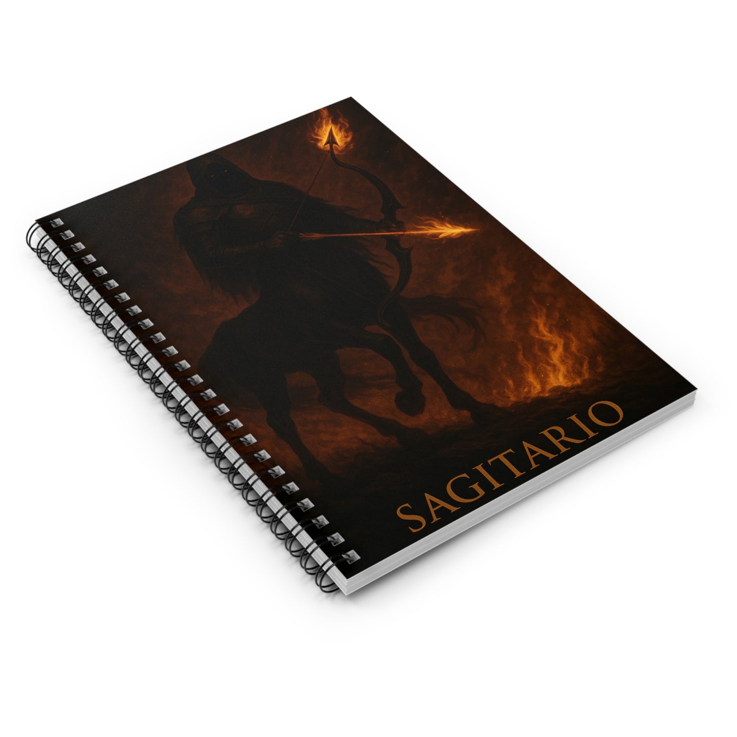 "libreta Sagitario – El Cazador del Horizonte"