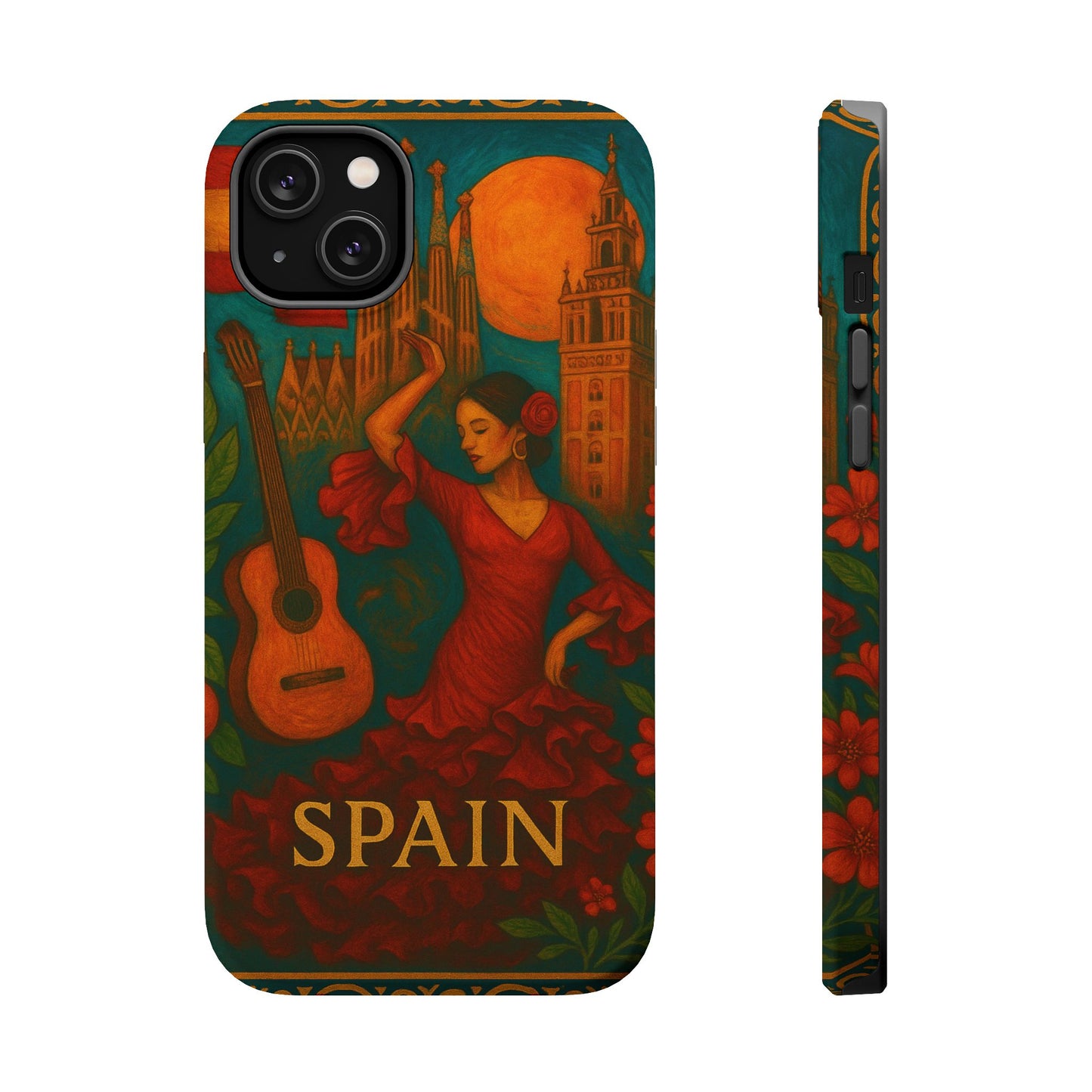 "Funda Magnética Reforzada Magnética Reforzada España: Pasión, Arte y Sabores que Enamoran 🎨💃🍷"