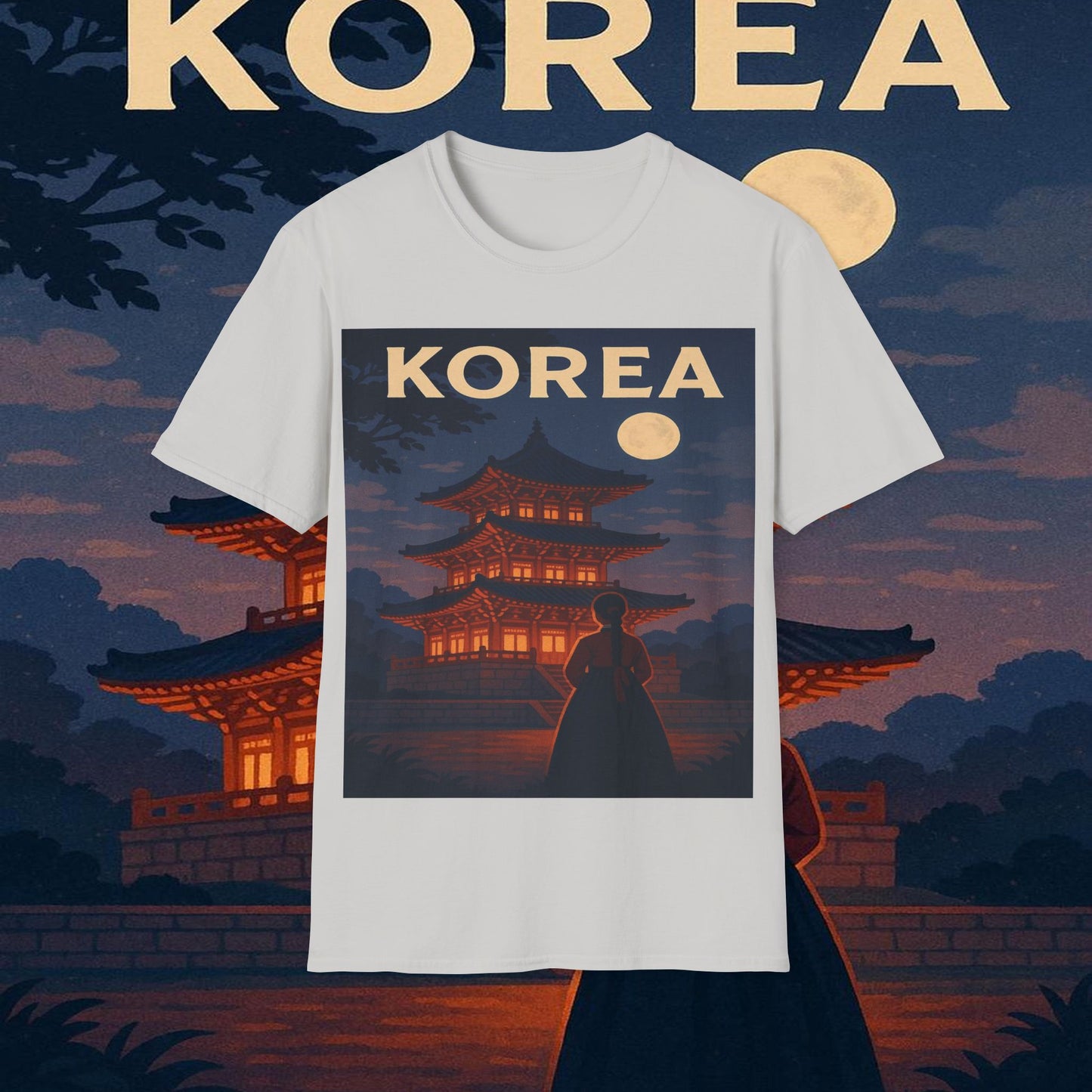 "Camiseta corea 🌸 – Tradición milenaria y modernidad vibrante"