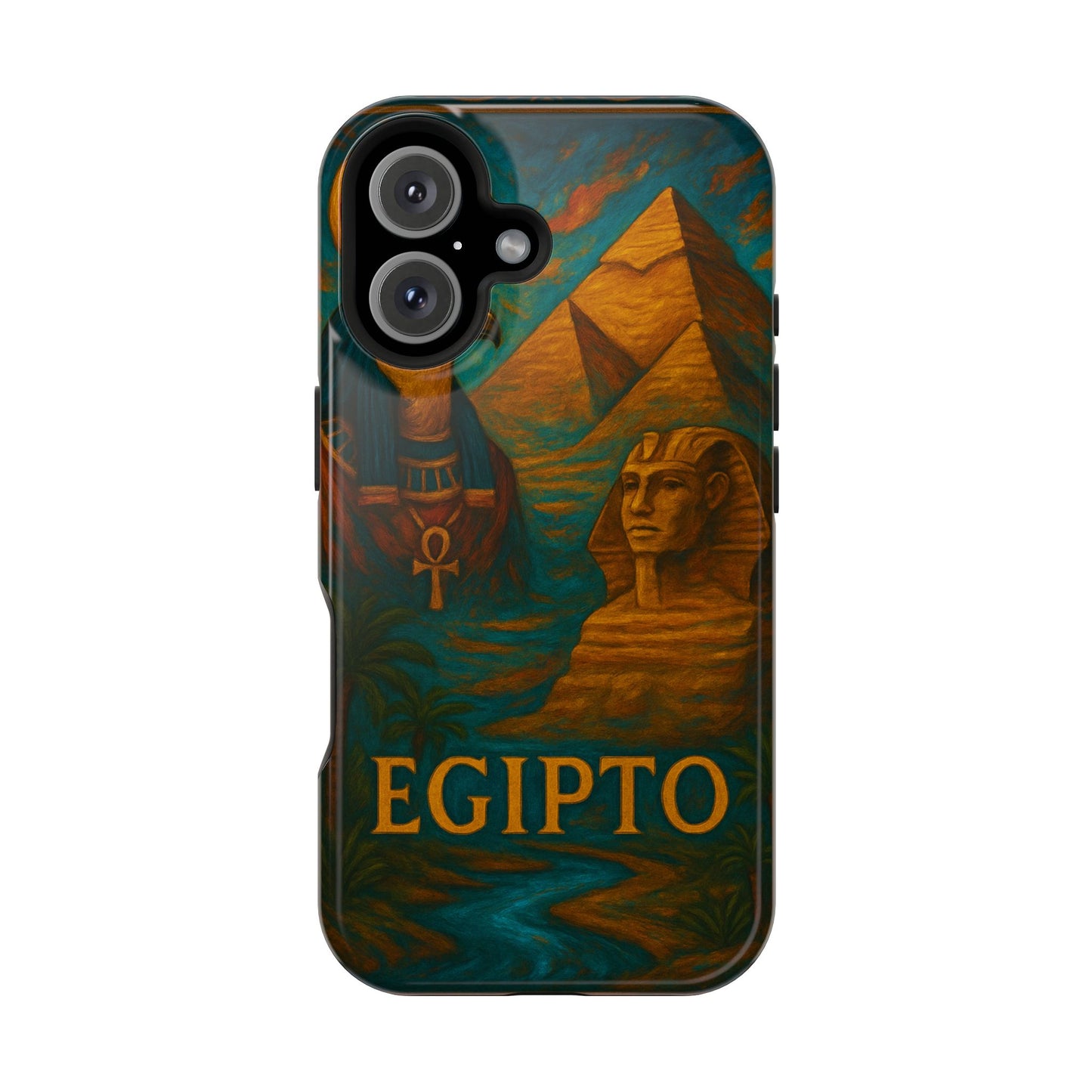"Funda Magnética Reforzada Egipto Misterio Dorado del Nilo 🏺🌅🐫