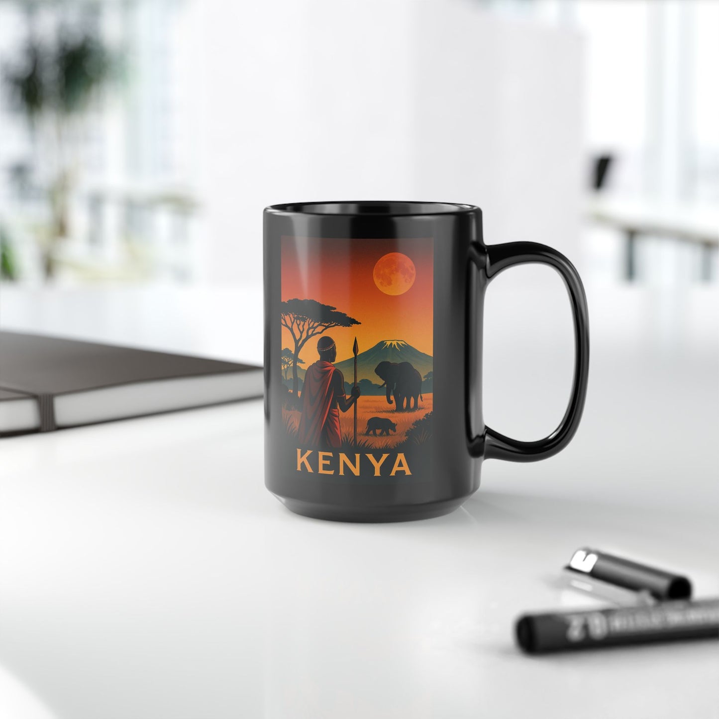 "Kenya Mug: Wild Adventure and Land of Infinite Horizons 🦁🌄🏕️"