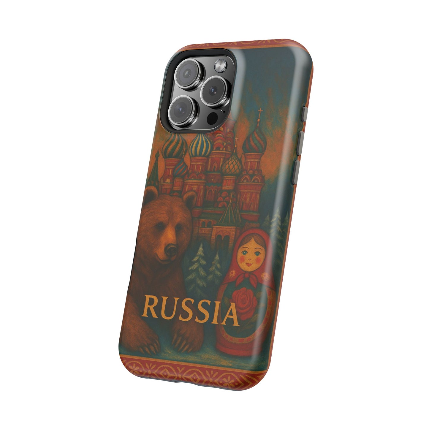 "Funda Magnética Reforzada Magnética Reforzada Rusia❄️ – Tierra de historia, misterio y grandeza"