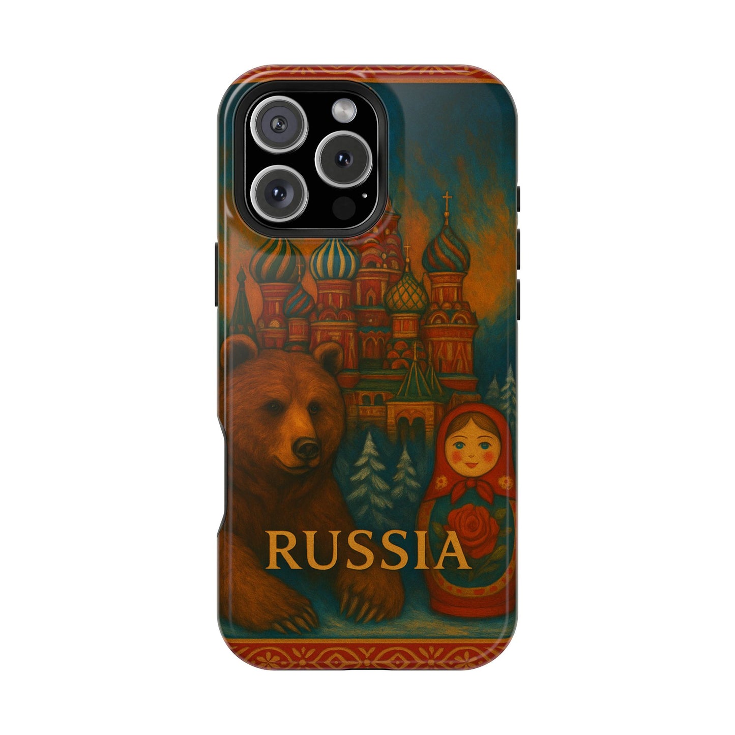 "Funda Magnética Reforzada Magnética Reforzada Rusia❄️ – Tierra de historia, misterio y grandeza"