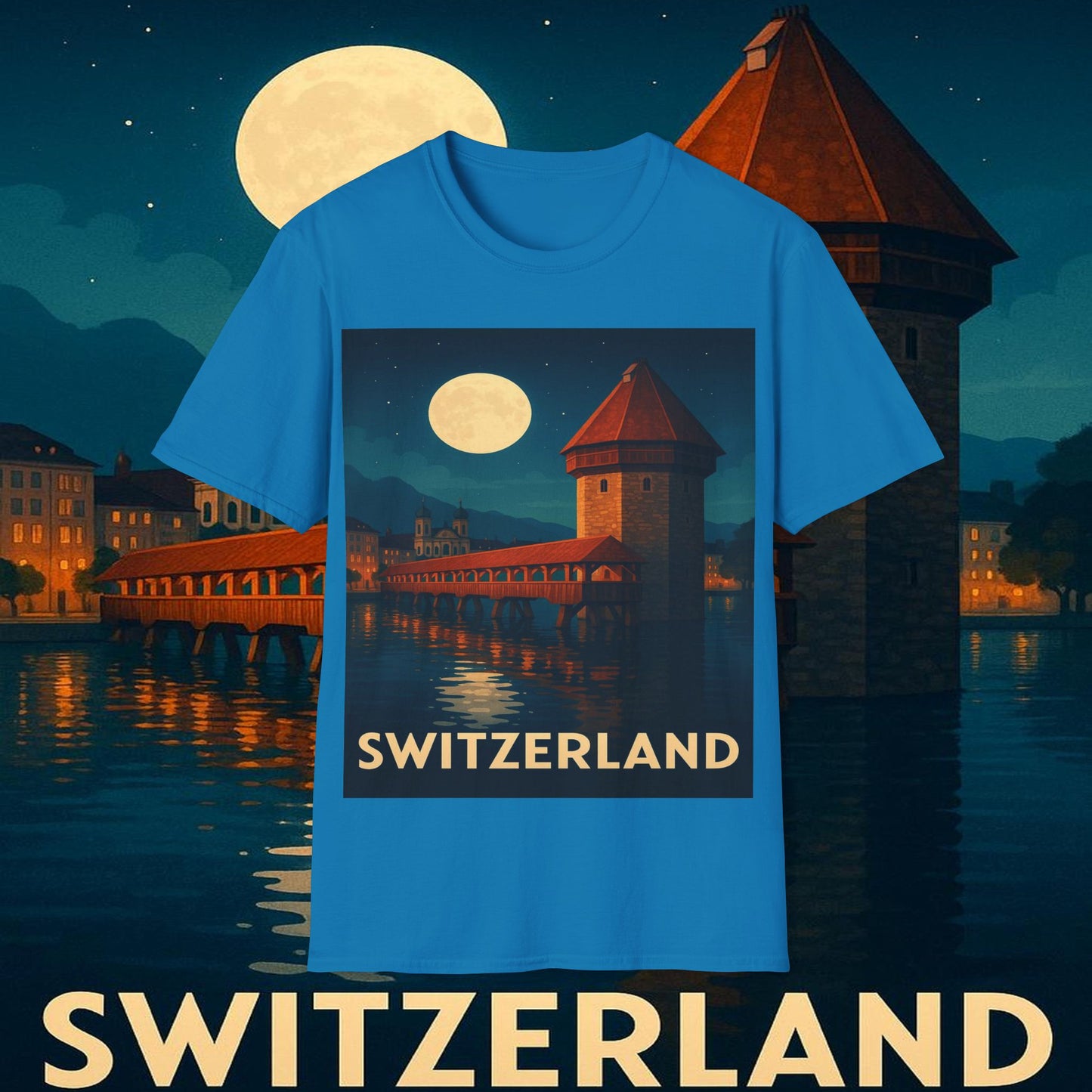 "Camiseta suiza❄️ – Tierra de montañas majestuosas y precisión legendaria"