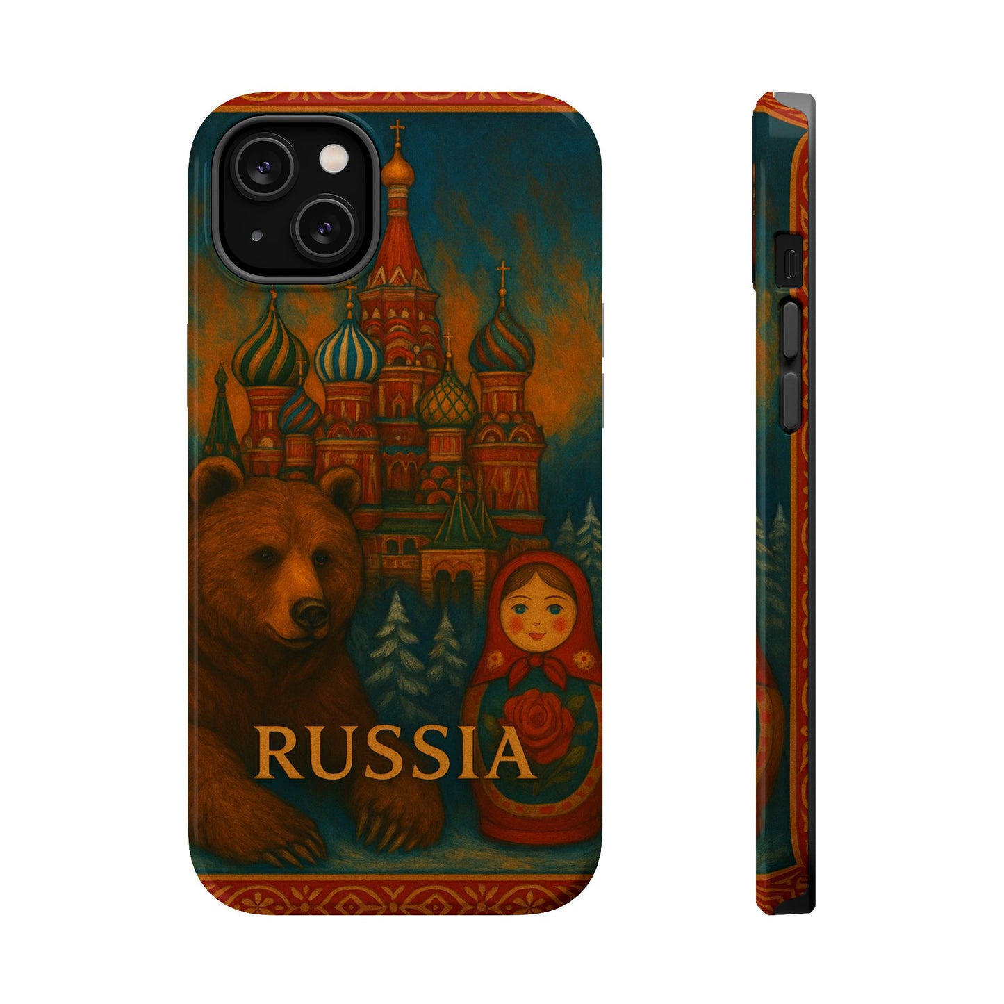 "Funda Magnética Reforzada Magnética Reforzada Rusia❄️ – Tierra de historia, misterio y grandeza"