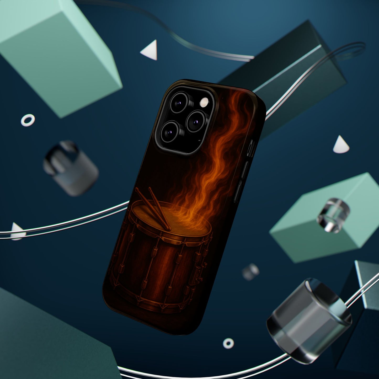 "Funda Magnética Reforzada Magnética Reforzada tarola🥁🔥Precisión, ritmo y fuego.” 🔥🥁