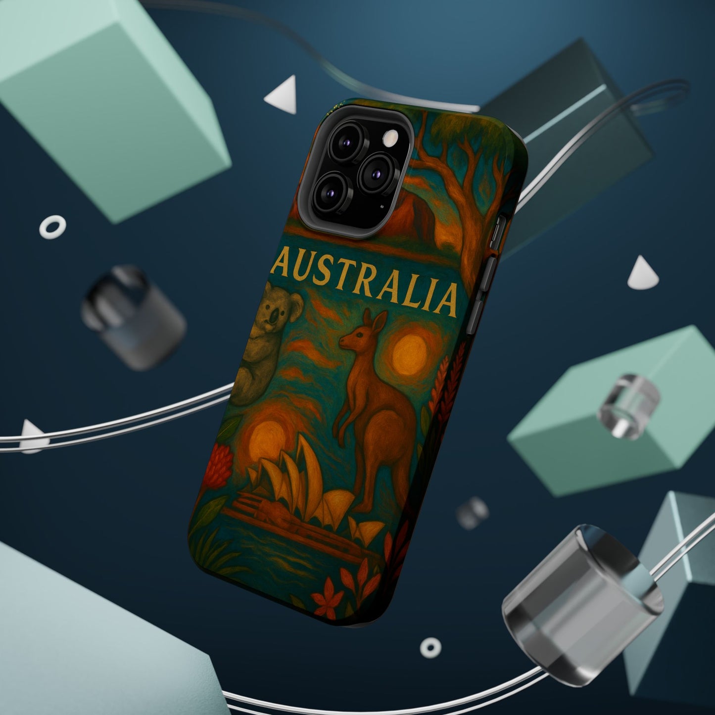 "Funda Magnética Reforzada Magnética Reforzada Australia🌞 – Tierra de maravillas naturales y espíritu libre"