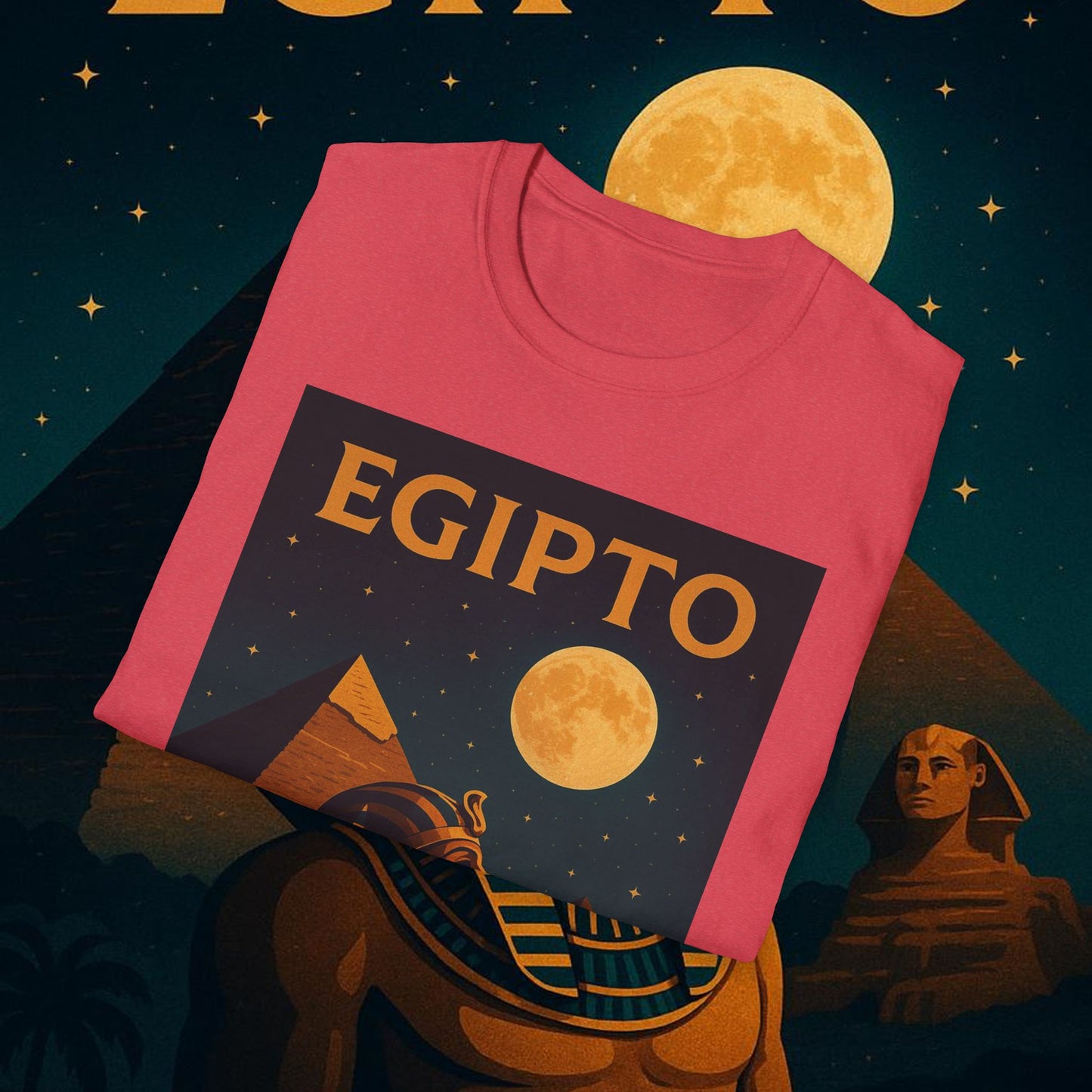 "Camiseta Egipto Misterio Dorado del Nilo 🏺🌅🐫"