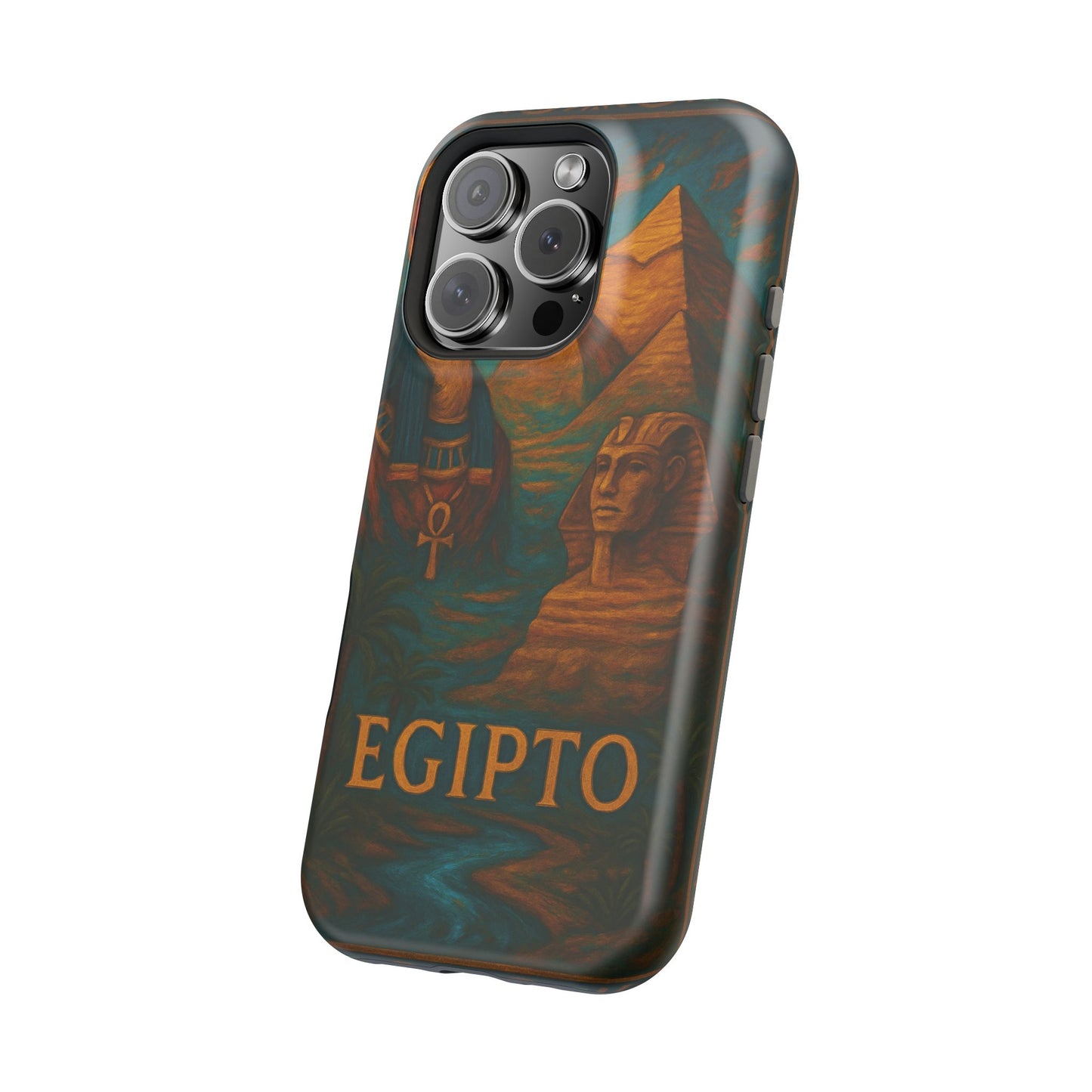 "Funda Magnética Reforzada Egipto Misterio Dorado del Nilo 🏺🌅🐫
