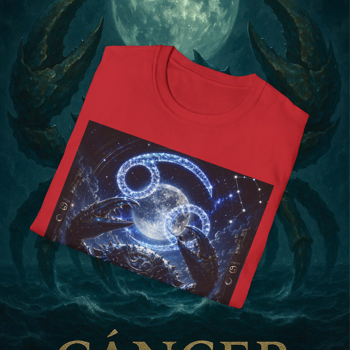 "Camiseta ♋ Cáncer — Guardián de las profundidades"