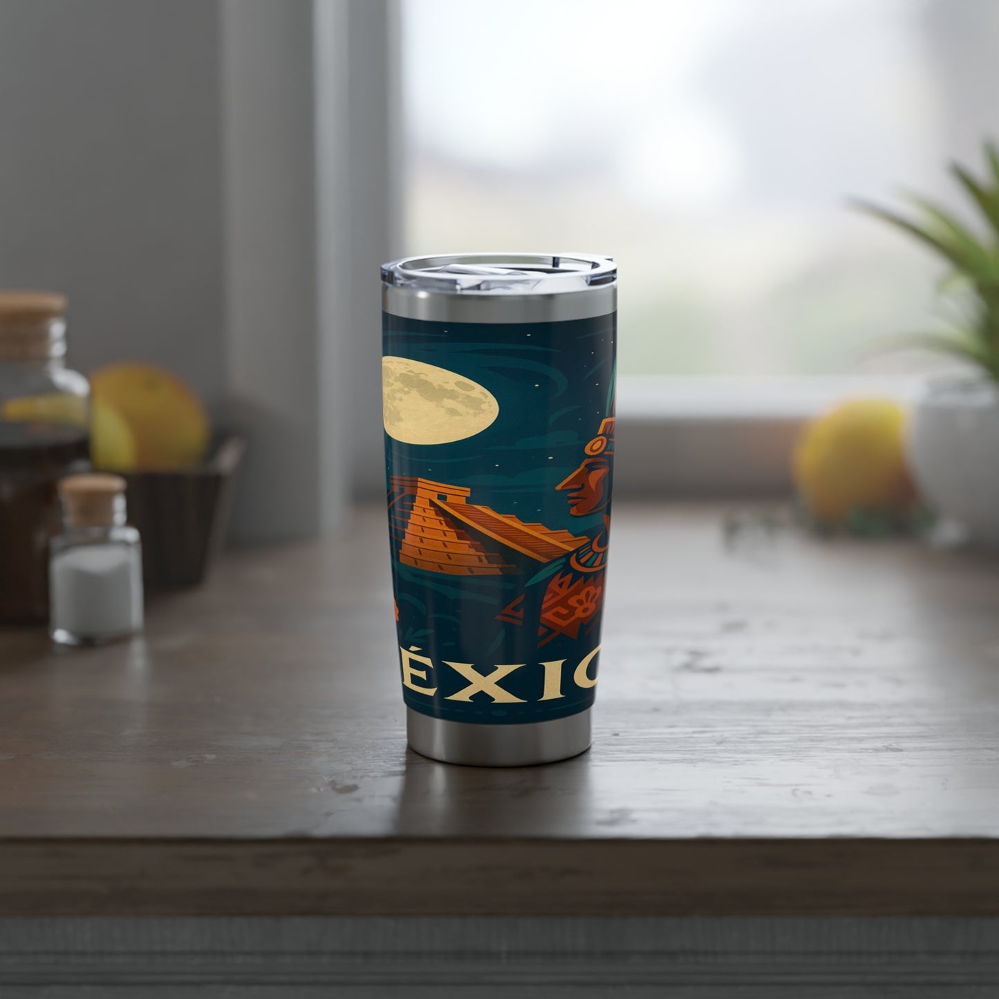 "Vaso Térmico Vagabond 20oz México: Tierra de Colores, Cultura y Corazón 🌵🎉🪅"