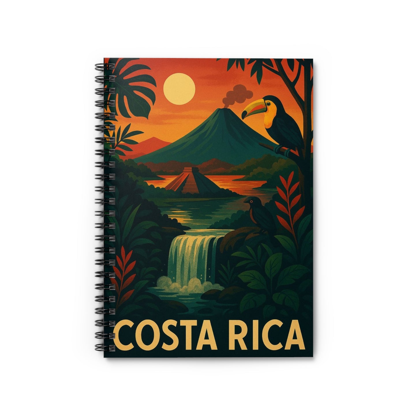 "libreta Costa Rica: Pura Vida entre Volcanes y Selvas 🌋🌴🦜"