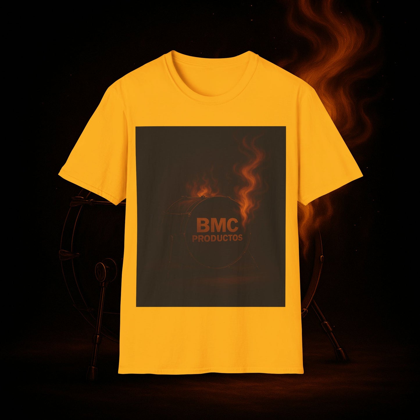 "Camiseta tambora đ„đ„ BMC Productos: Que suene fuerte, que arda siempre.â đ„đ„