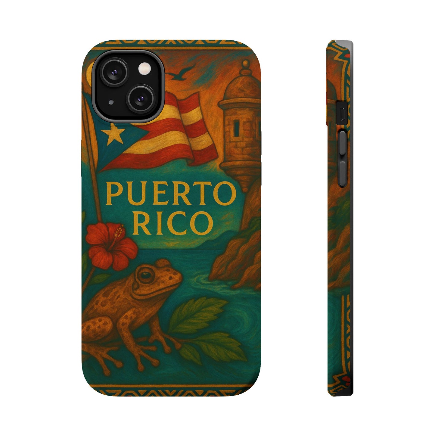 "Reinforced Magnetic Case Puerto Rico – Caribbean rhythm, soul, and color"