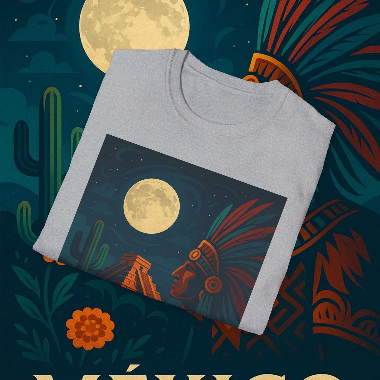 "Camiseta México: Tierra de Colores, Cultura y Corazón 🌵🎉🪅"