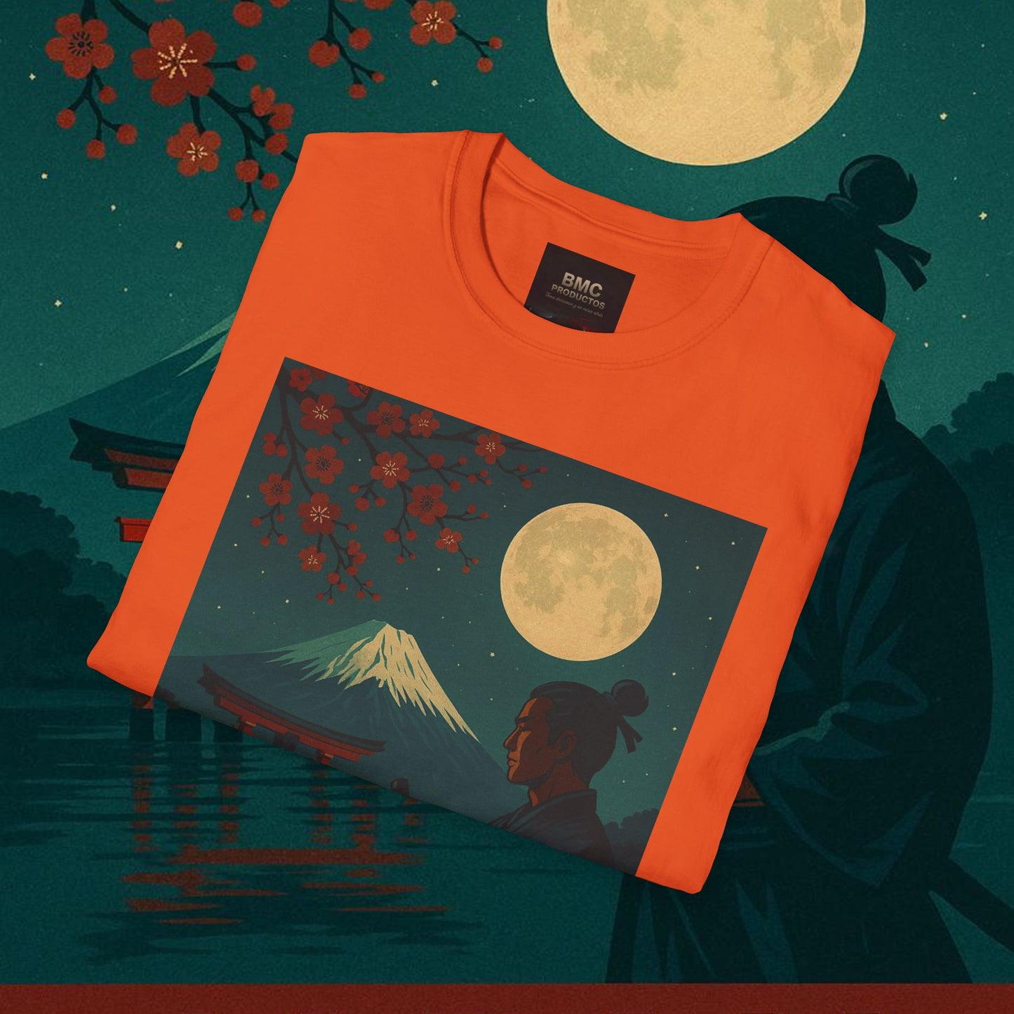 "Camiseta Japón: Tradición entre Cerezos y Montañas 🌸⛩️🗻"