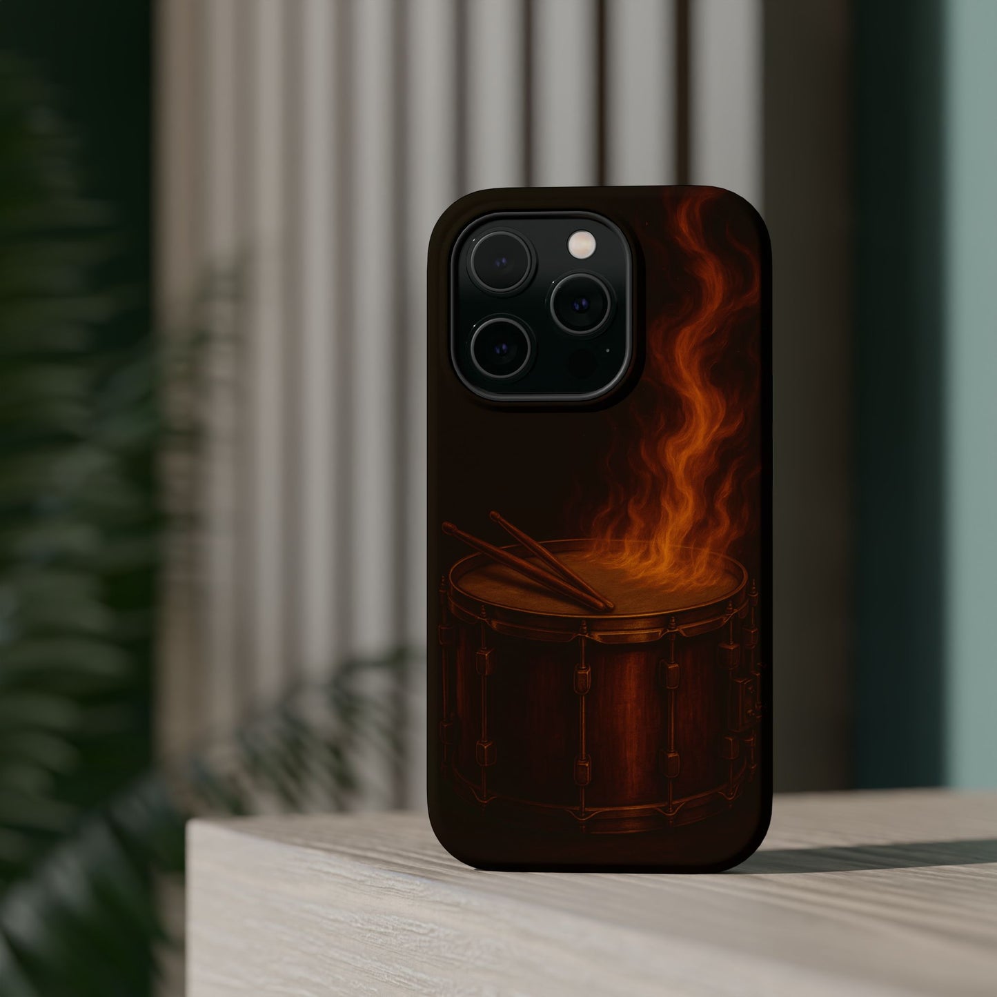 "Funda Magnética Reforzada Magnética Reforzada tarola🥁🔥Precisión, ritmo y fuego.” 🔥🥁