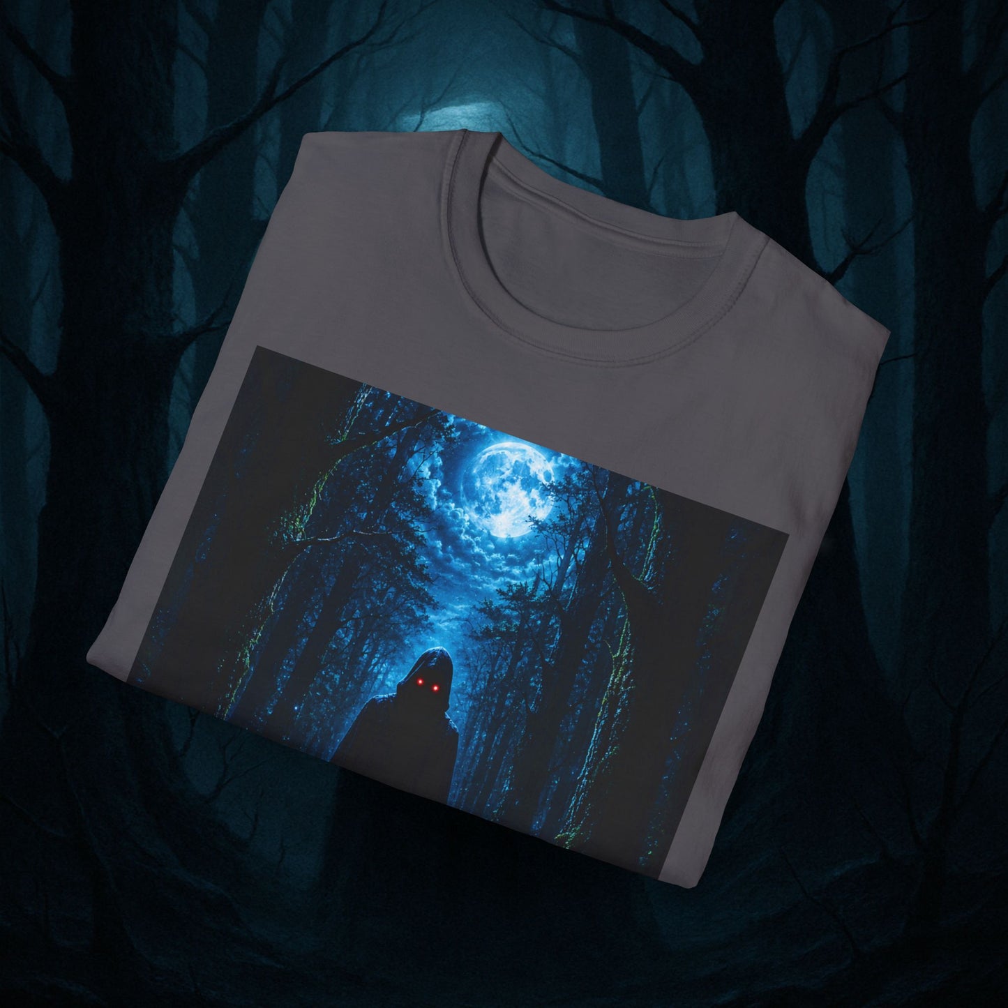 "Camiseta 🖤 El Vigía del Bosque Oscuro"