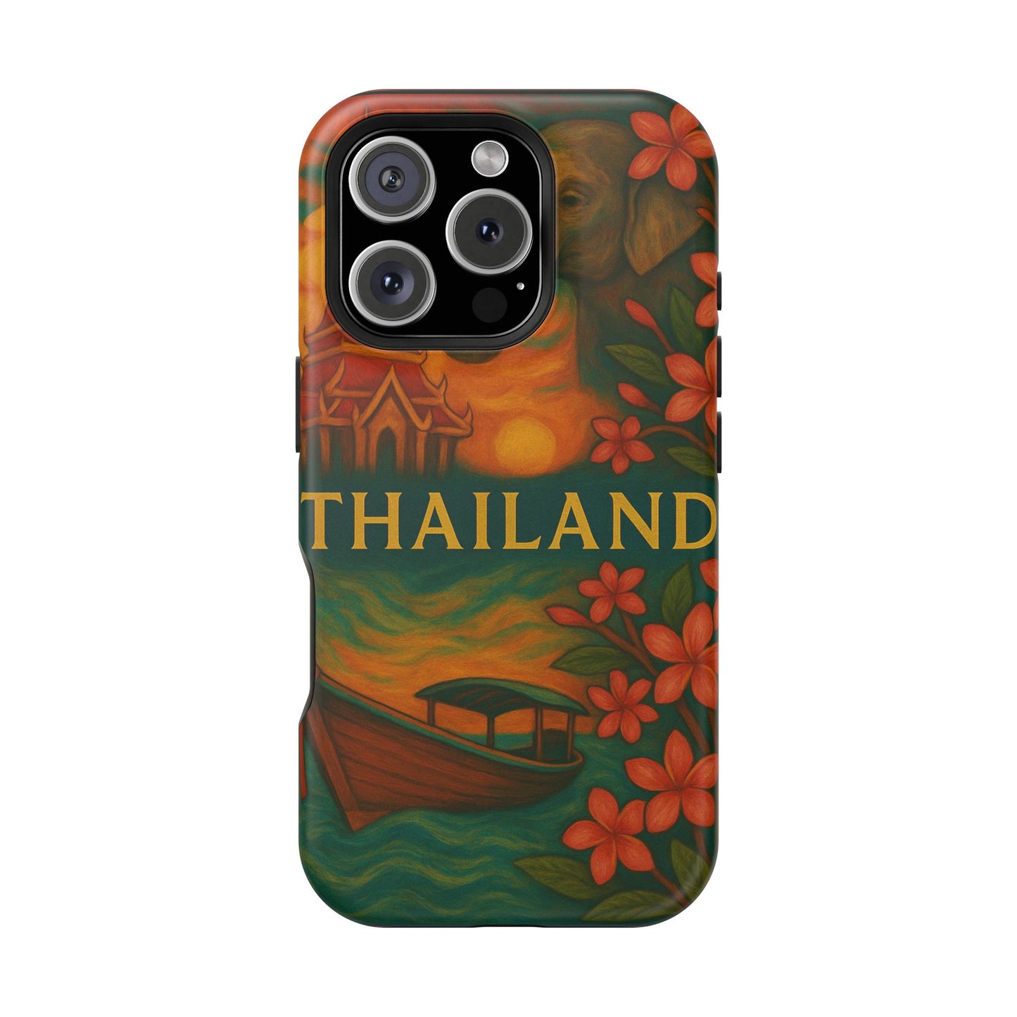 "Funda Magnética Reforzada Magnética Reforzada Thailand🌴 – El Reino de las Sonrisas y la Aventura"