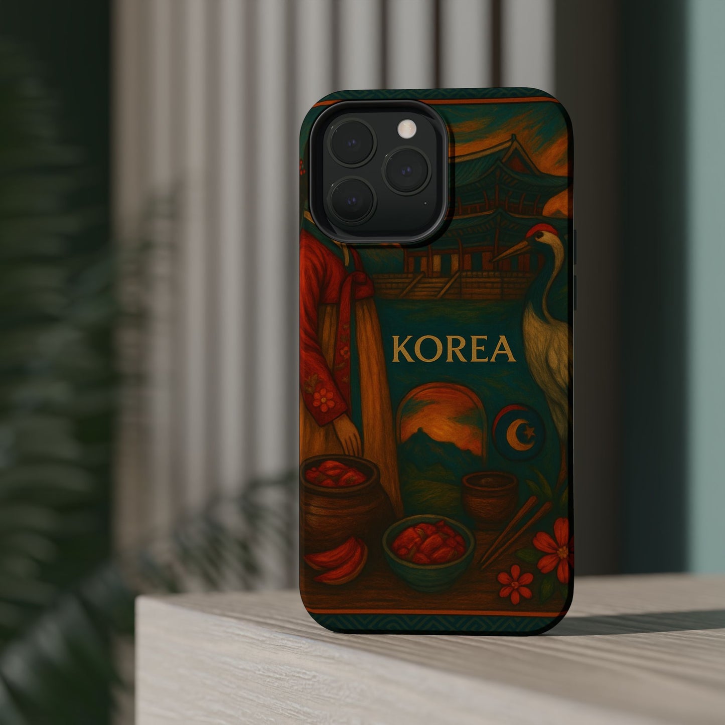 "Funda Magnética Reforzada Magnética Reforzada corea 🌸 – Tradición milenaria y modernidad vibrante"