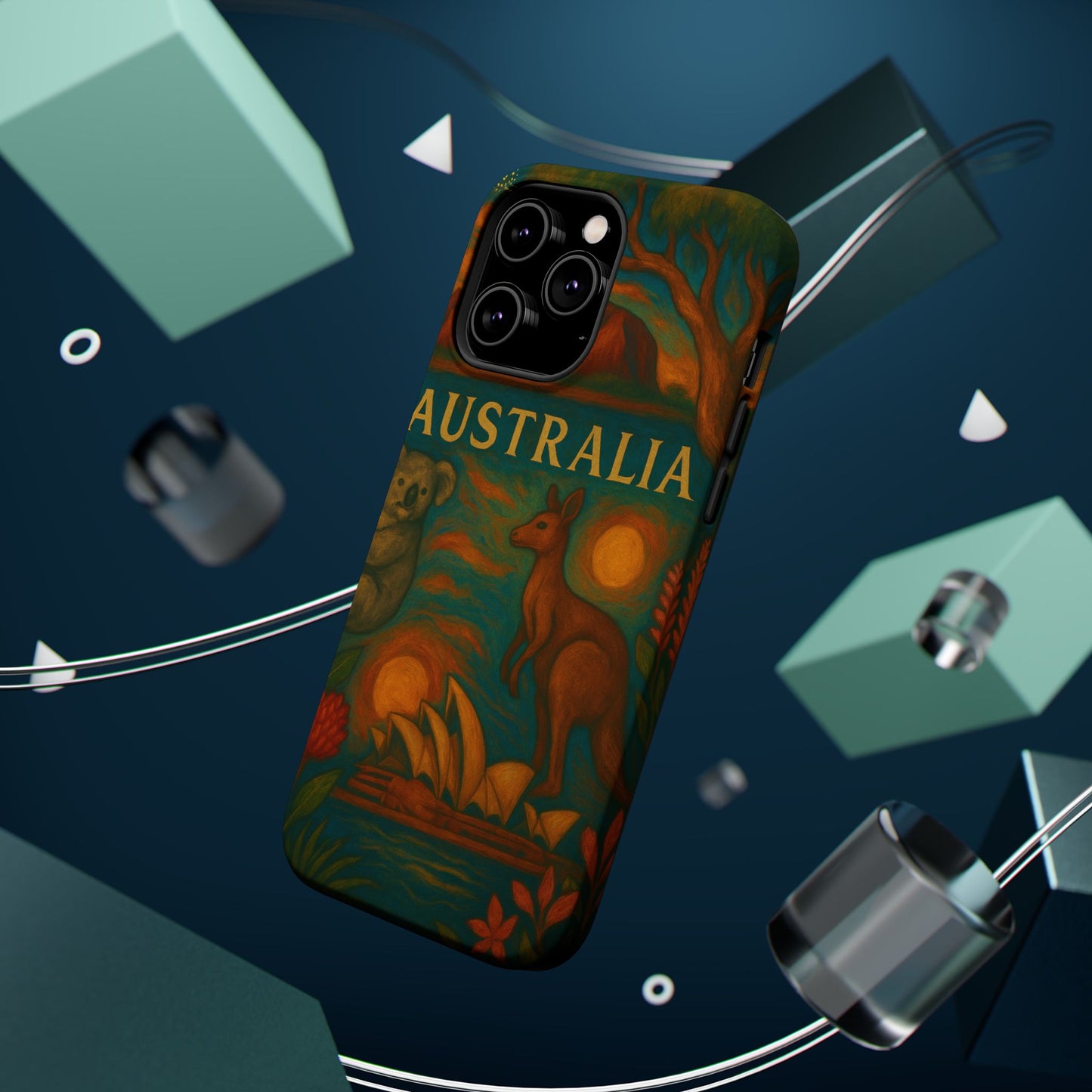 "Funda Magnética Reforzada Magnética Reforzada Australia🌞 – Tierra de maravillas naturales y espíritu libre"