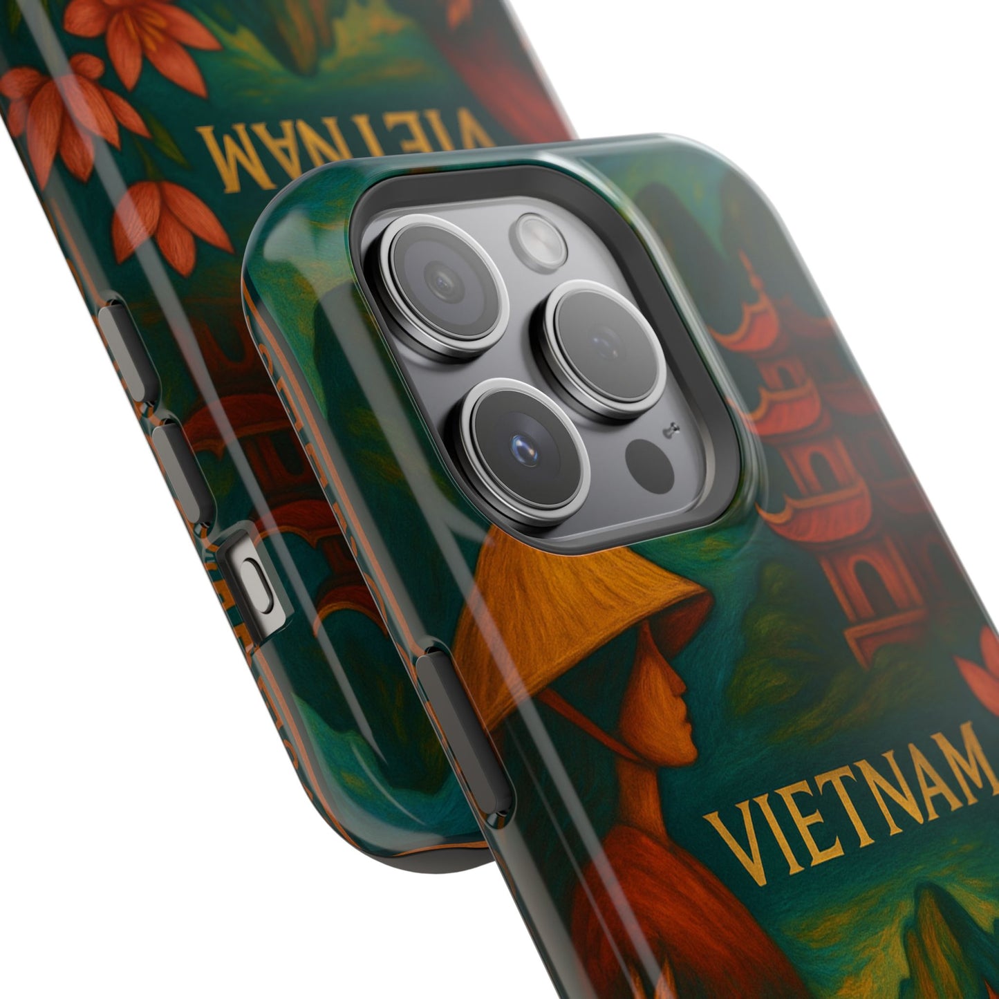 "Reinforced Magnetic Case Vietnam: Tradition, Nature and Ancestral Legends 🎋🏯🐉"