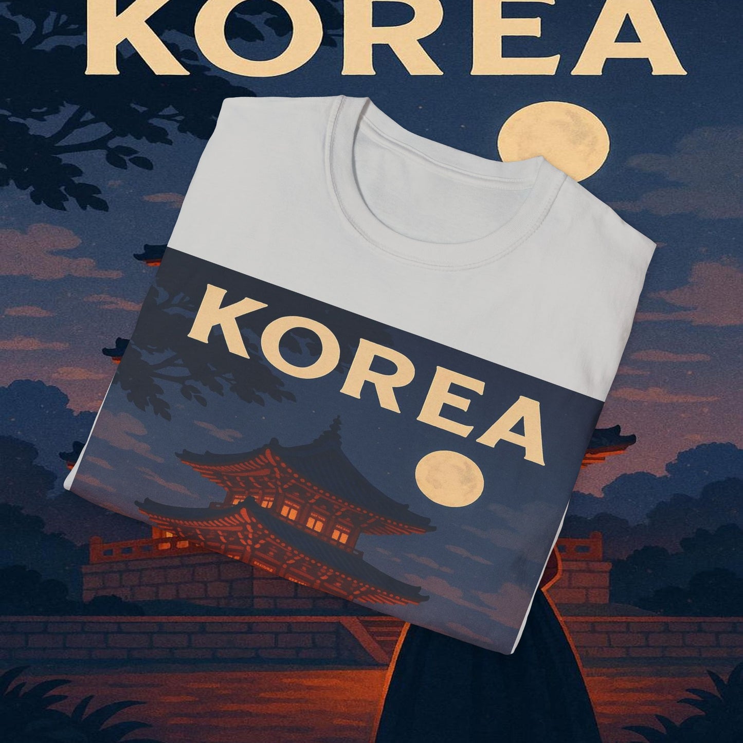 "Camiseta corea 🌸 – Tradición milenaria y modernidad vibrante"