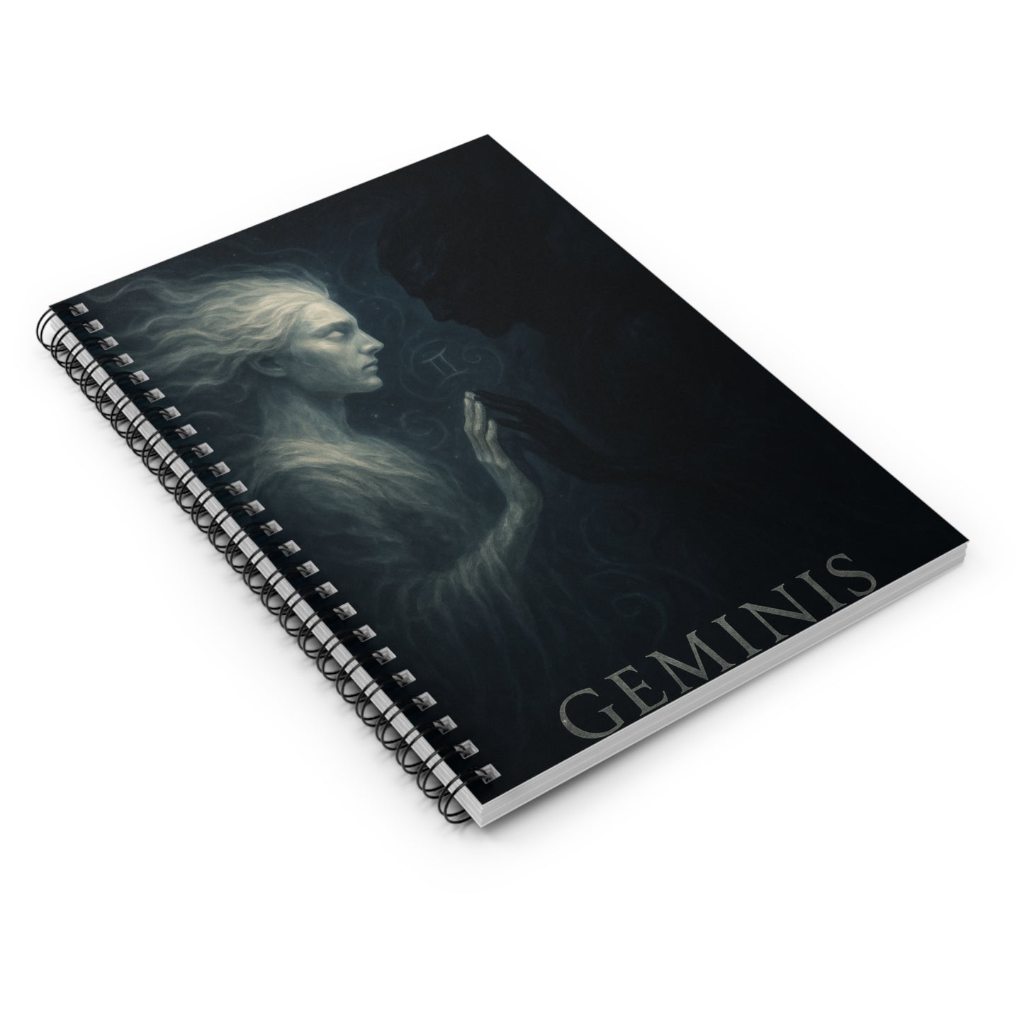 "libreta ♊ Géminis — Reflejo del alma dividida"