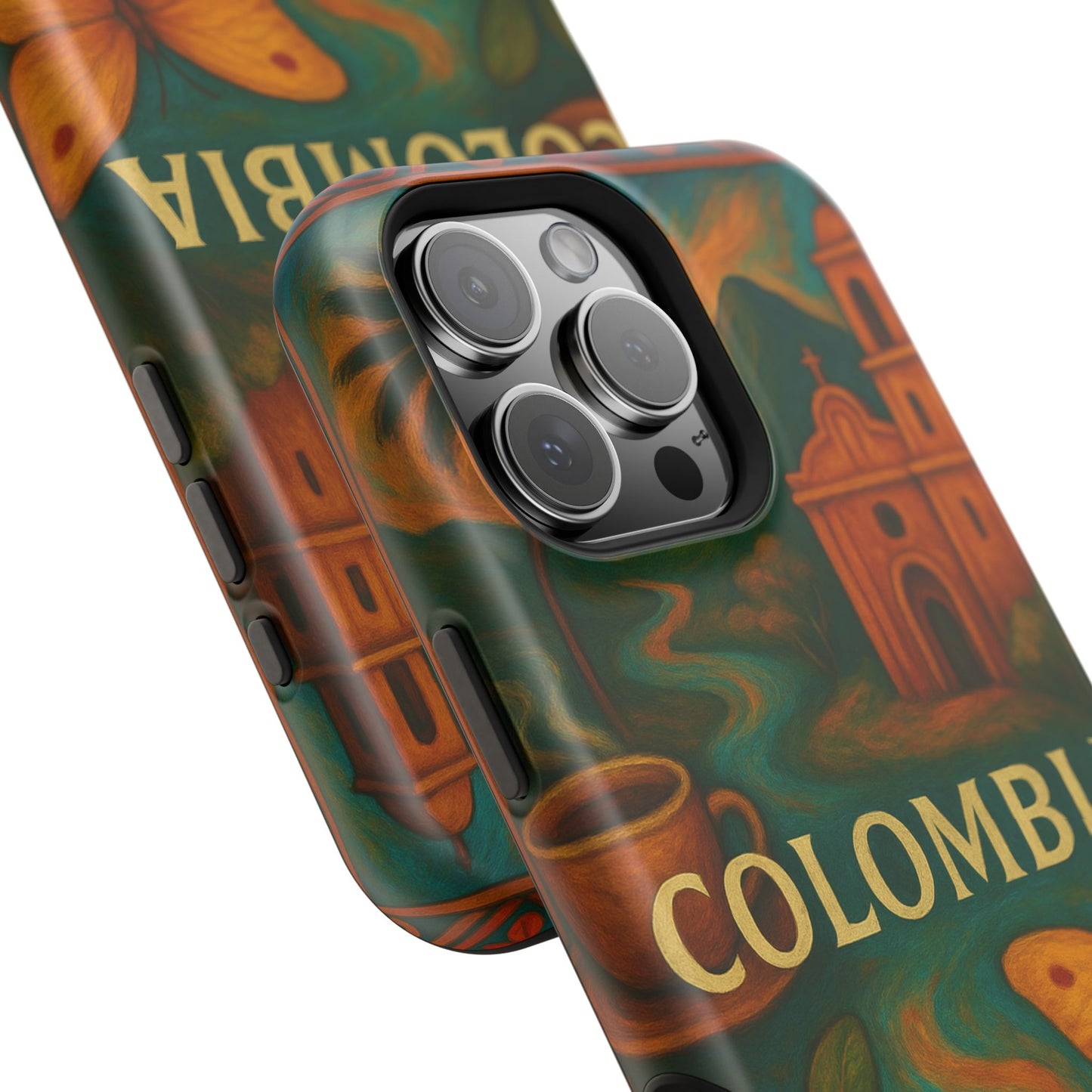 "Funda Magnética Reforzada Colombia: Magia de Colores, Café y Tradición ☕🎨🌄"