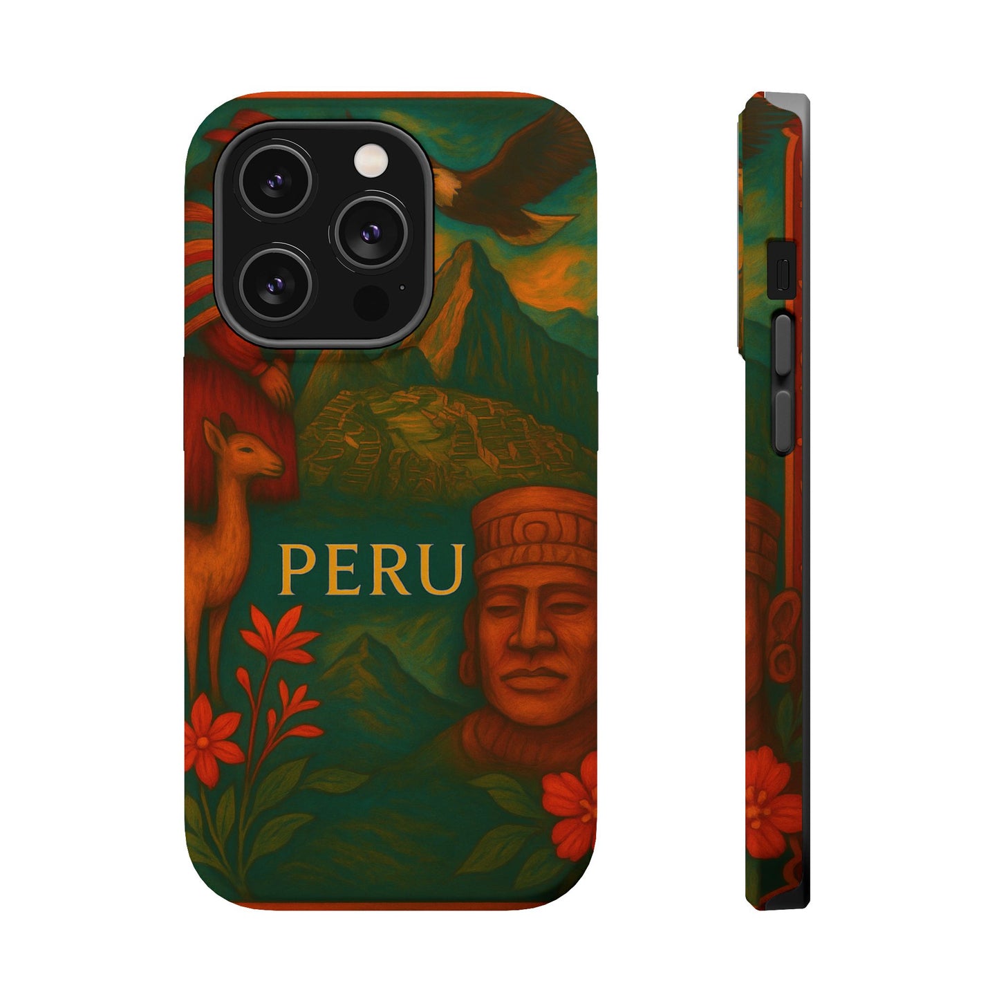 "Funda Magnética Reforzada Perú: Misticismo, Historia y Maravillas Eternas 🏔️🦙🛕"