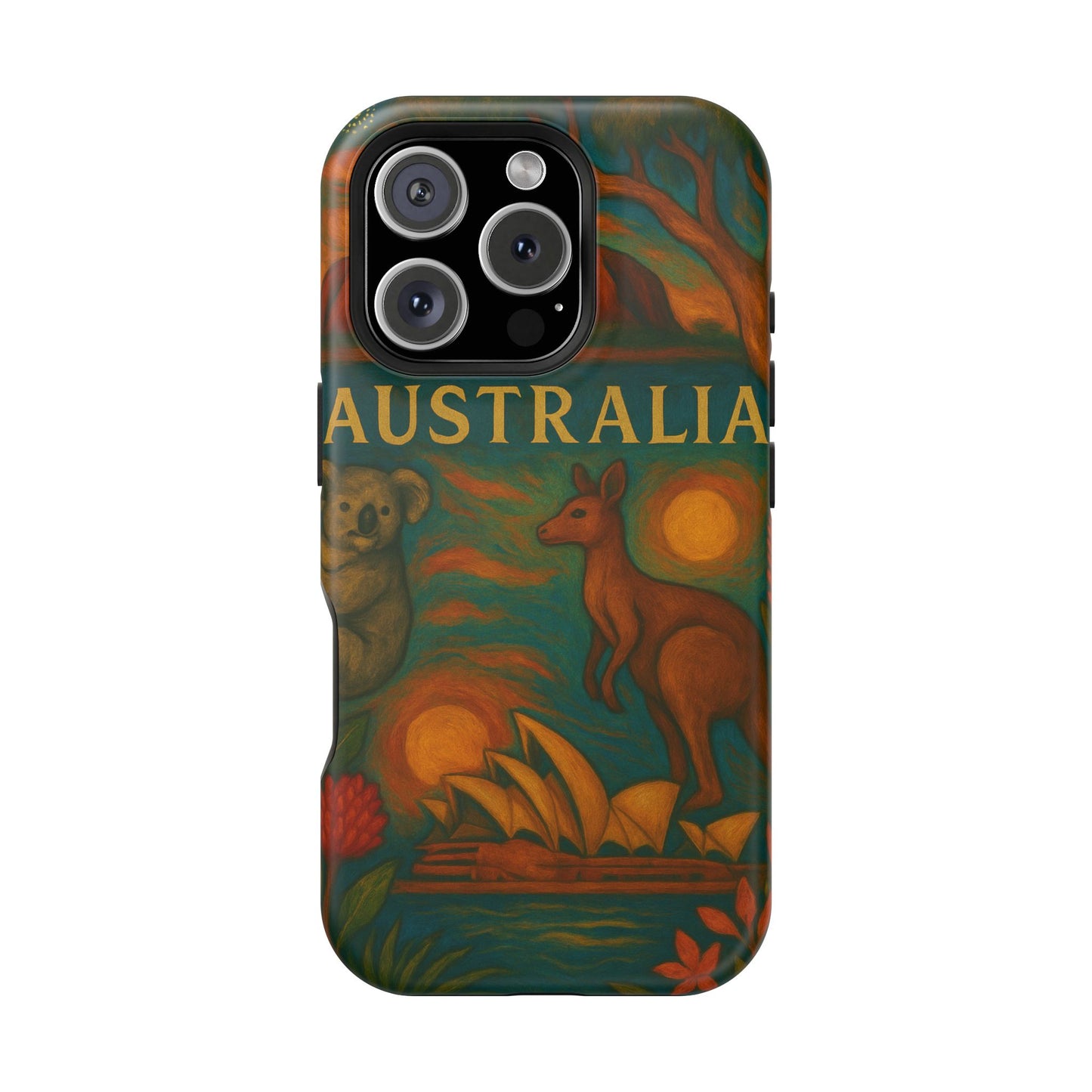 "Funda Magnética Reforzada Magnética Reforzada Australia🌞 – Tierra de maravillas naturales y espíritu libre"