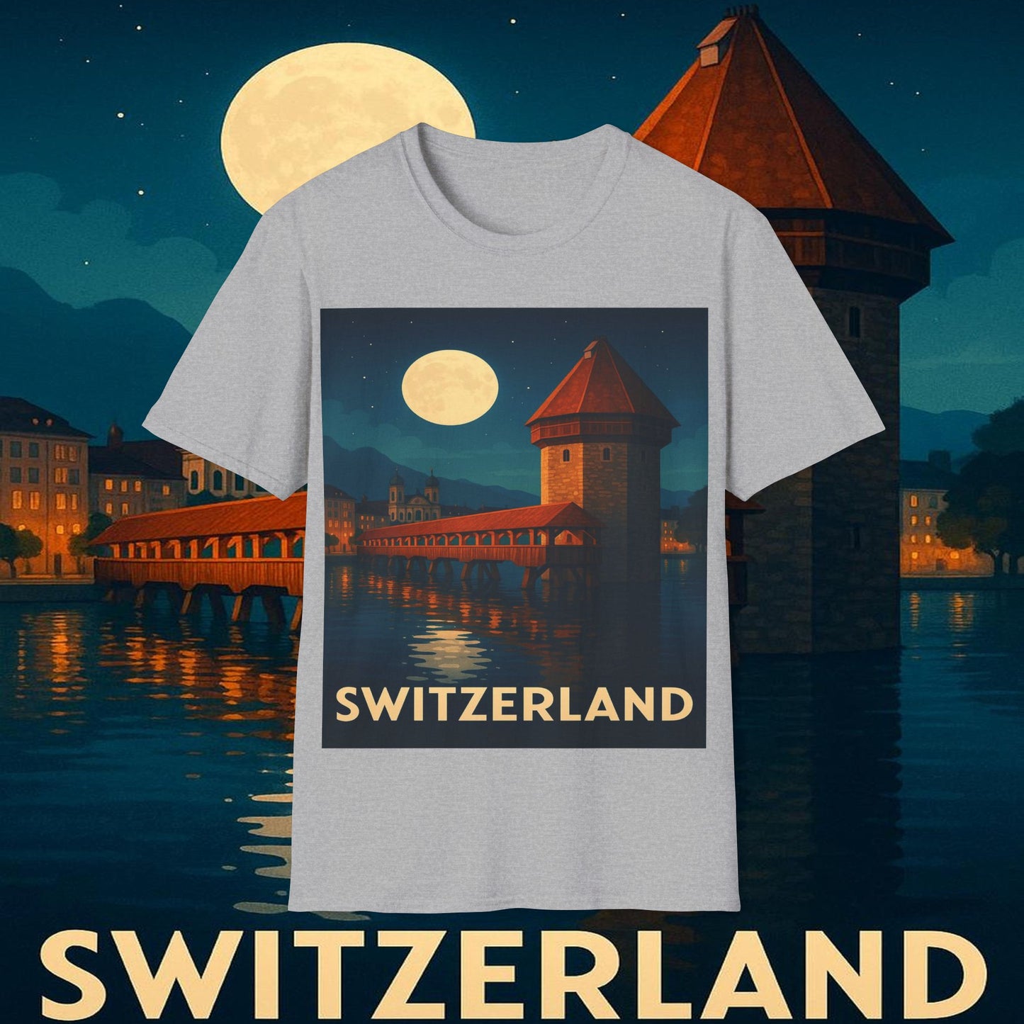 "Camiseta suiza❄️ – Tierra de montañas majestuosas y precisión legendaria"