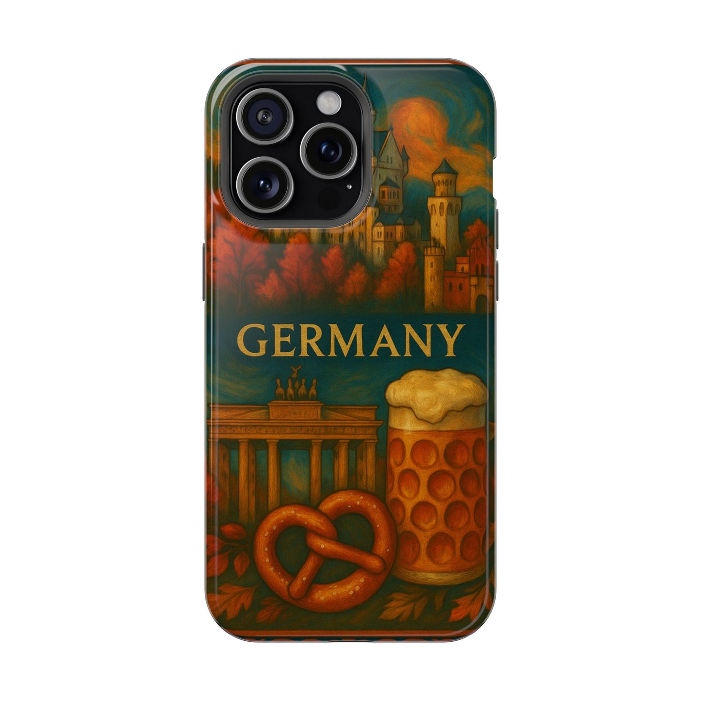 "Funda Magnética Reforzada Alemania: Fortaleza, Historia y Tradición 🎖️🏰🍺"