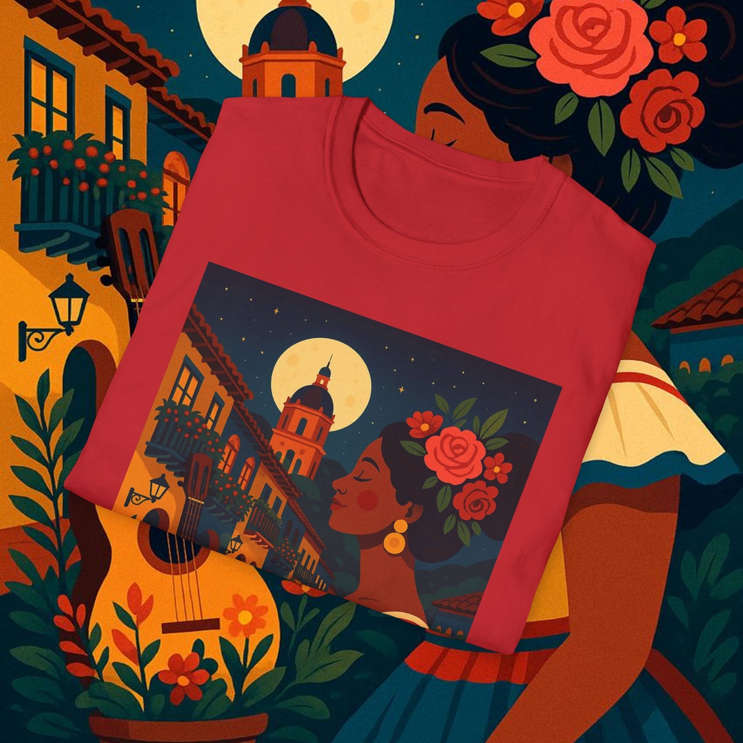 "Camiseta Colombia: Magia de Colores, Café y Tradición ☕🎨🌄"