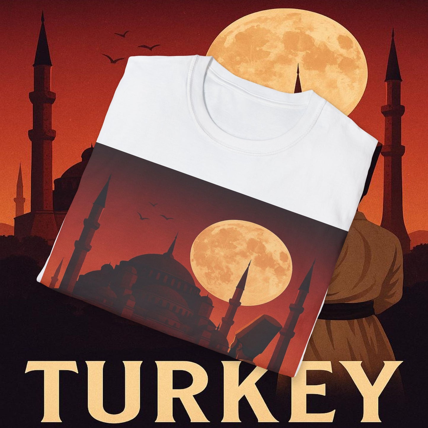 "Camiseta turquia✨ – Donde Oriente y Occidente se abrazan"