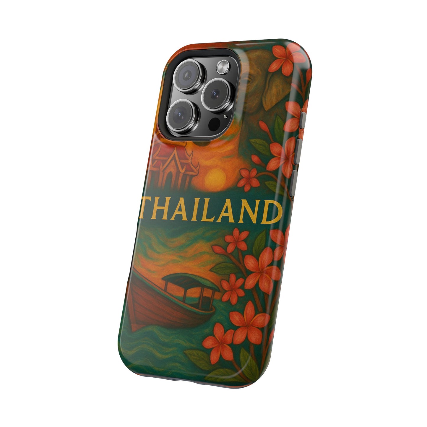 "Funda Magnética Reforzada Magnética Reforzada Thailand🌴 – El Reino de las Sonrisas y la Aventura"