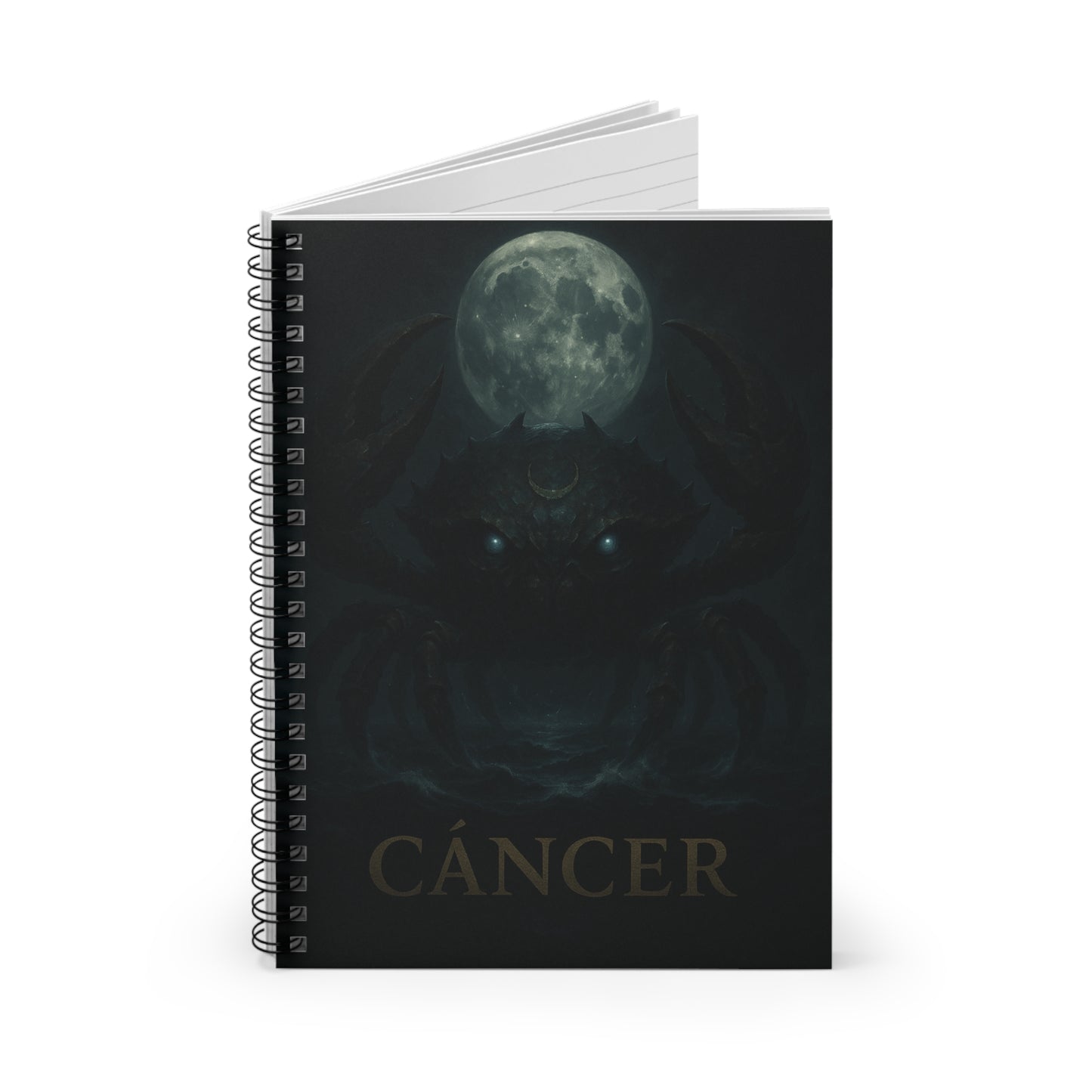 "libreta ♋ Cáncer — Guardián de las profundidades"