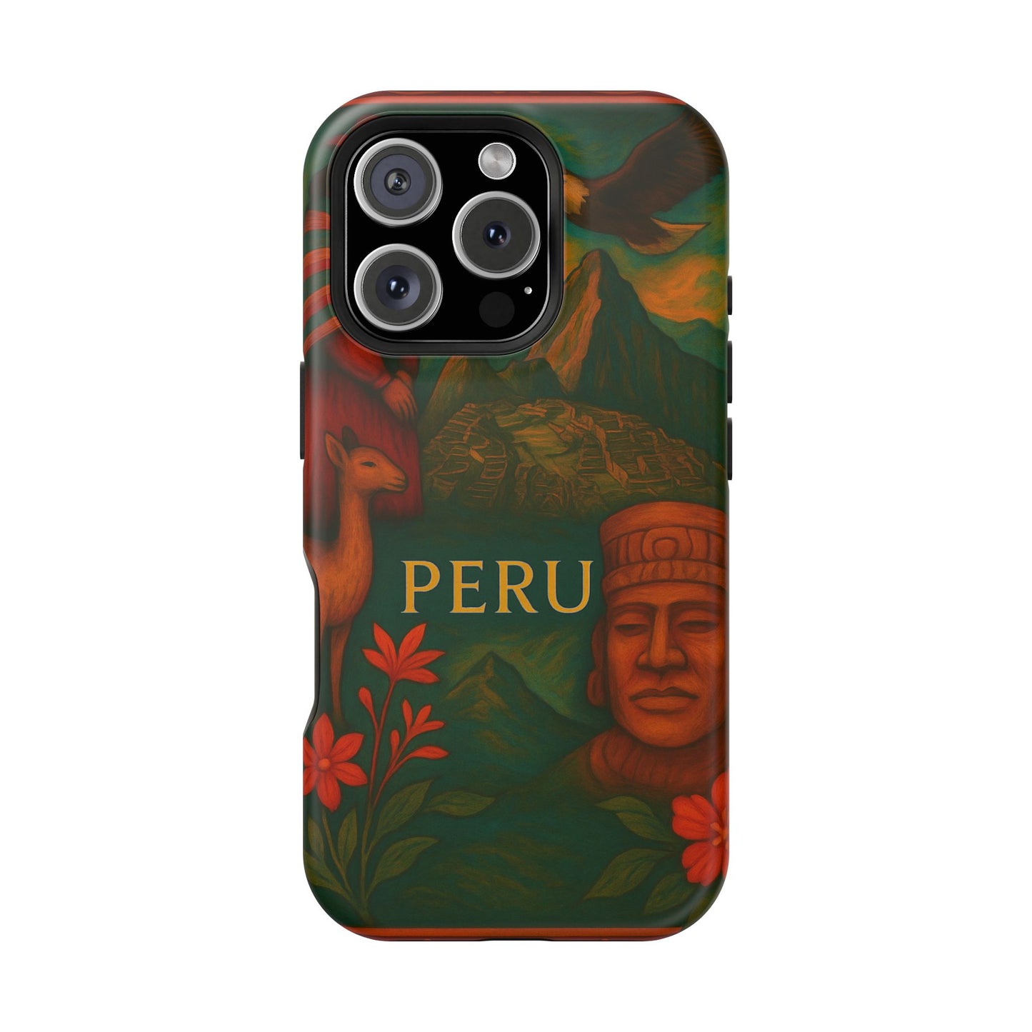 "Funda Magnética Reforzada Perú: Misticismo, Historia y Maravillas Eternas 🏔️🦙🛕"