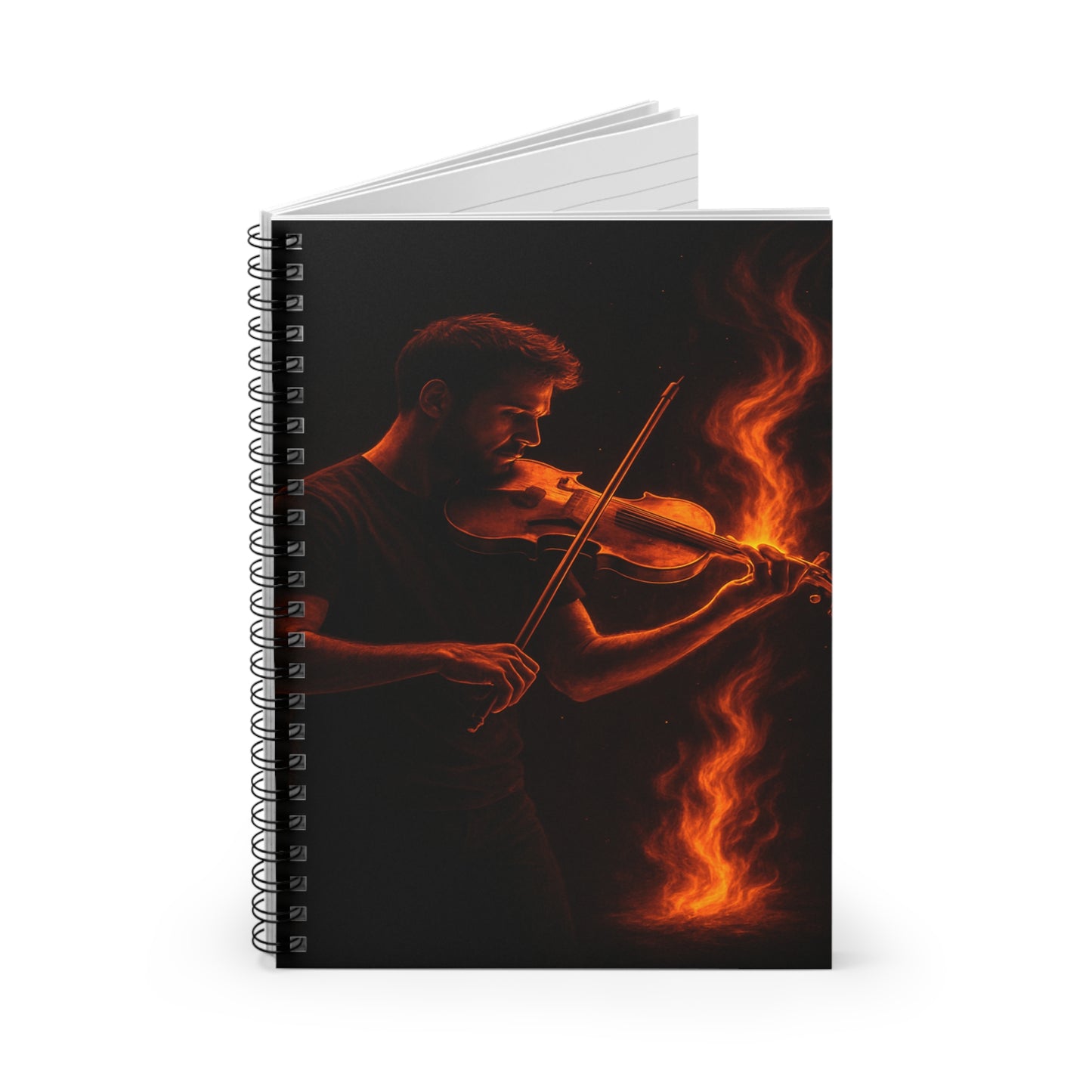 "libreta Violin 🎻🔥 Toca con el alma. Quema con cada nota.” 🔥🎻