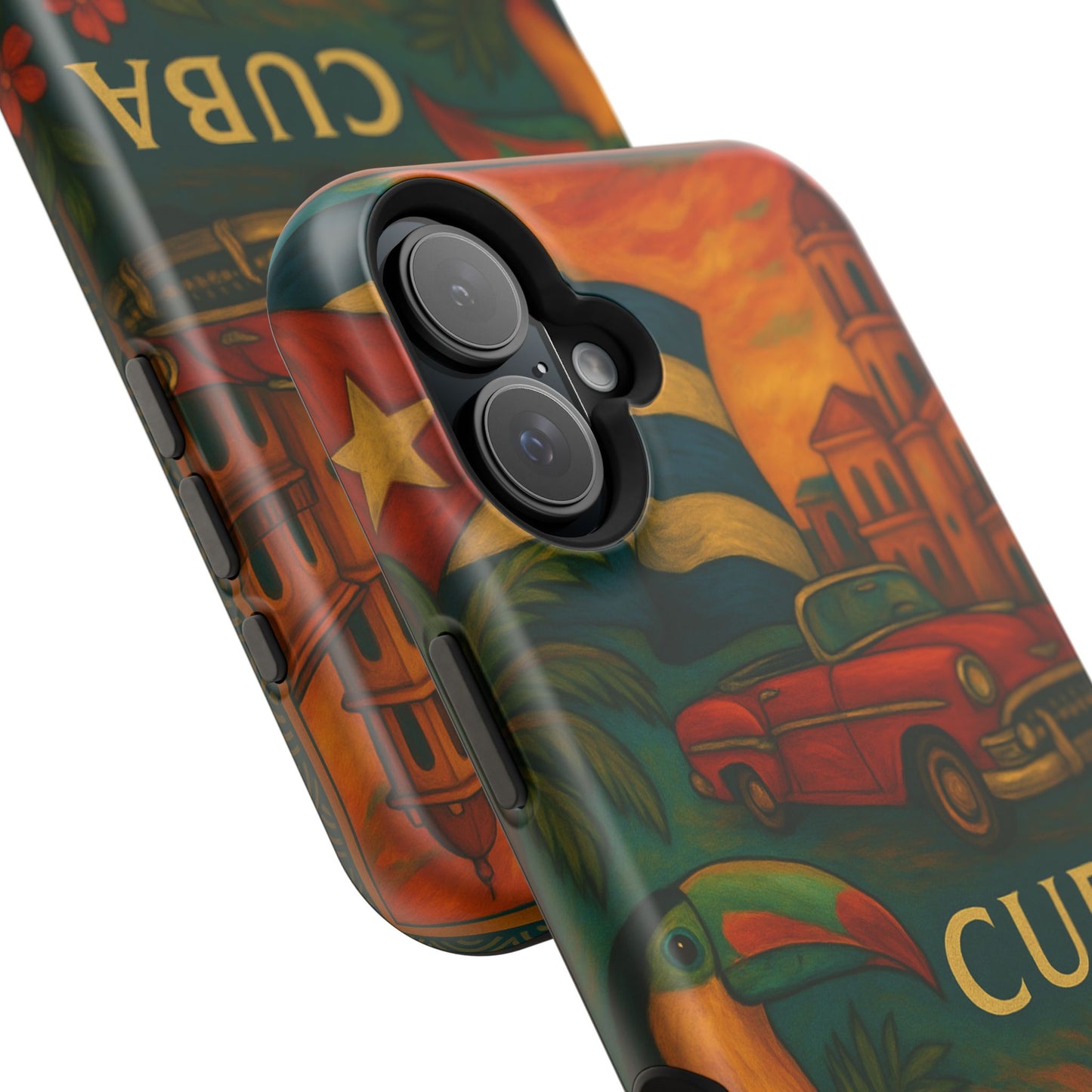 "Reinforced Magnetic Case Reinforced Magnetic Case Cuba: Rhythm, History and Caribbean Charm 🎺🚗🌴"