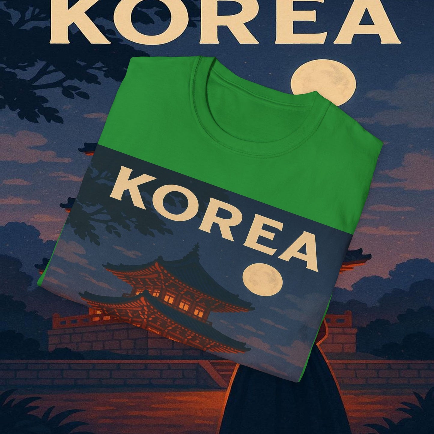 "Camiseta corea 🌸 – Tradición milenaria y modernidad vibrante"