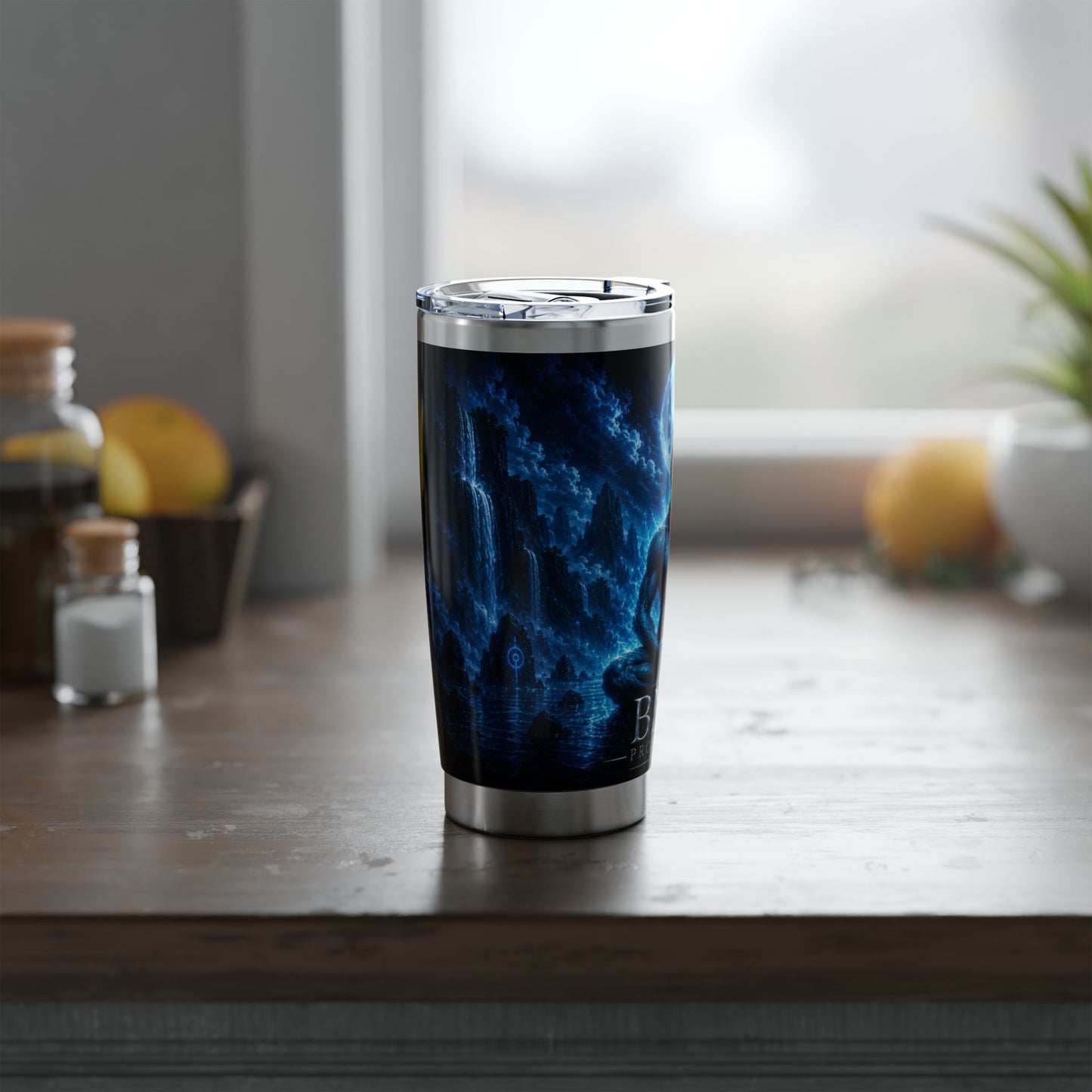 "Vaso Térmico Vagabond 20oz Naryzh -🌊 el Eco del Río Silente"